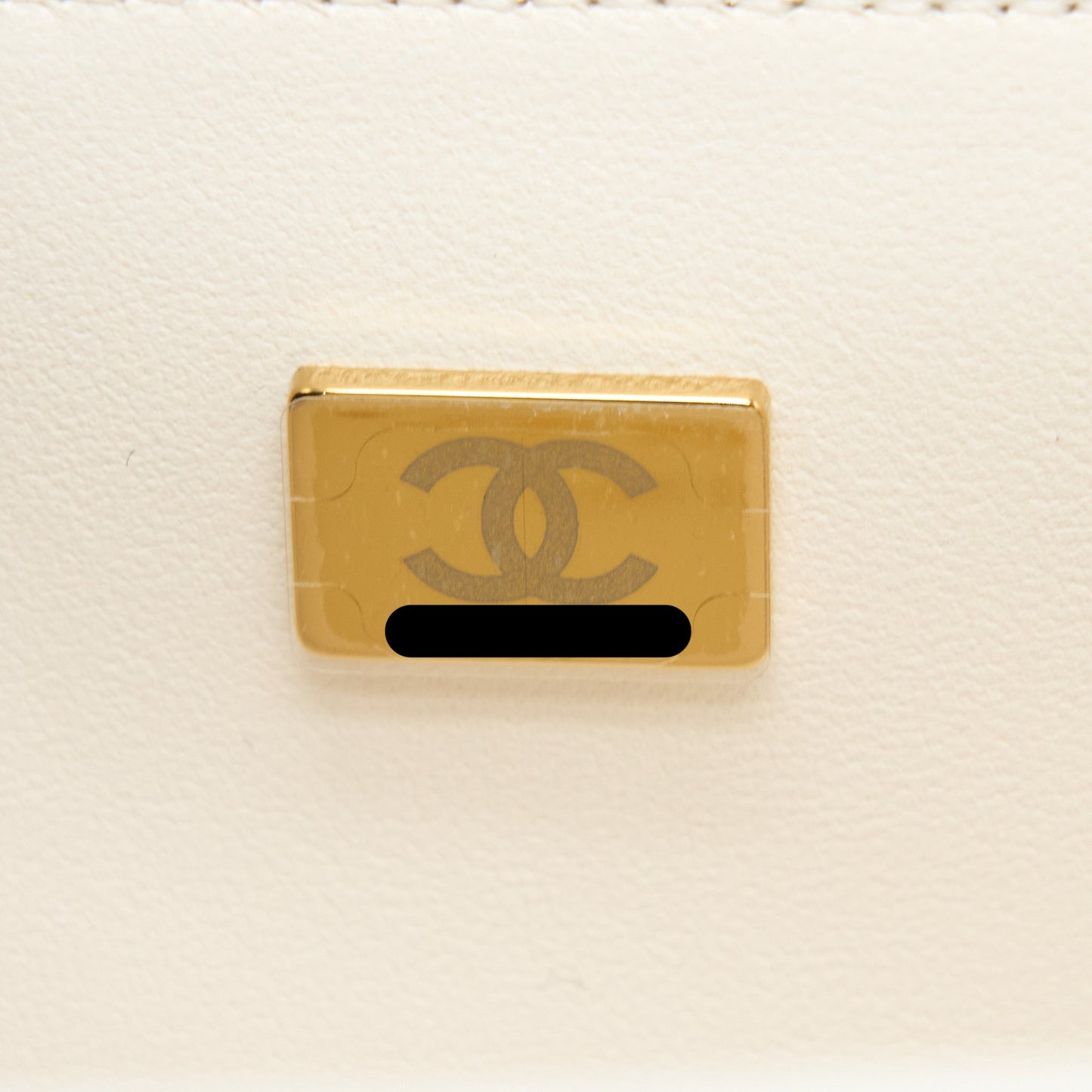 Chanel Mini 2.55 Reissue Chevron Flap Bag Aged Calfskin White Brushed (Microchip)