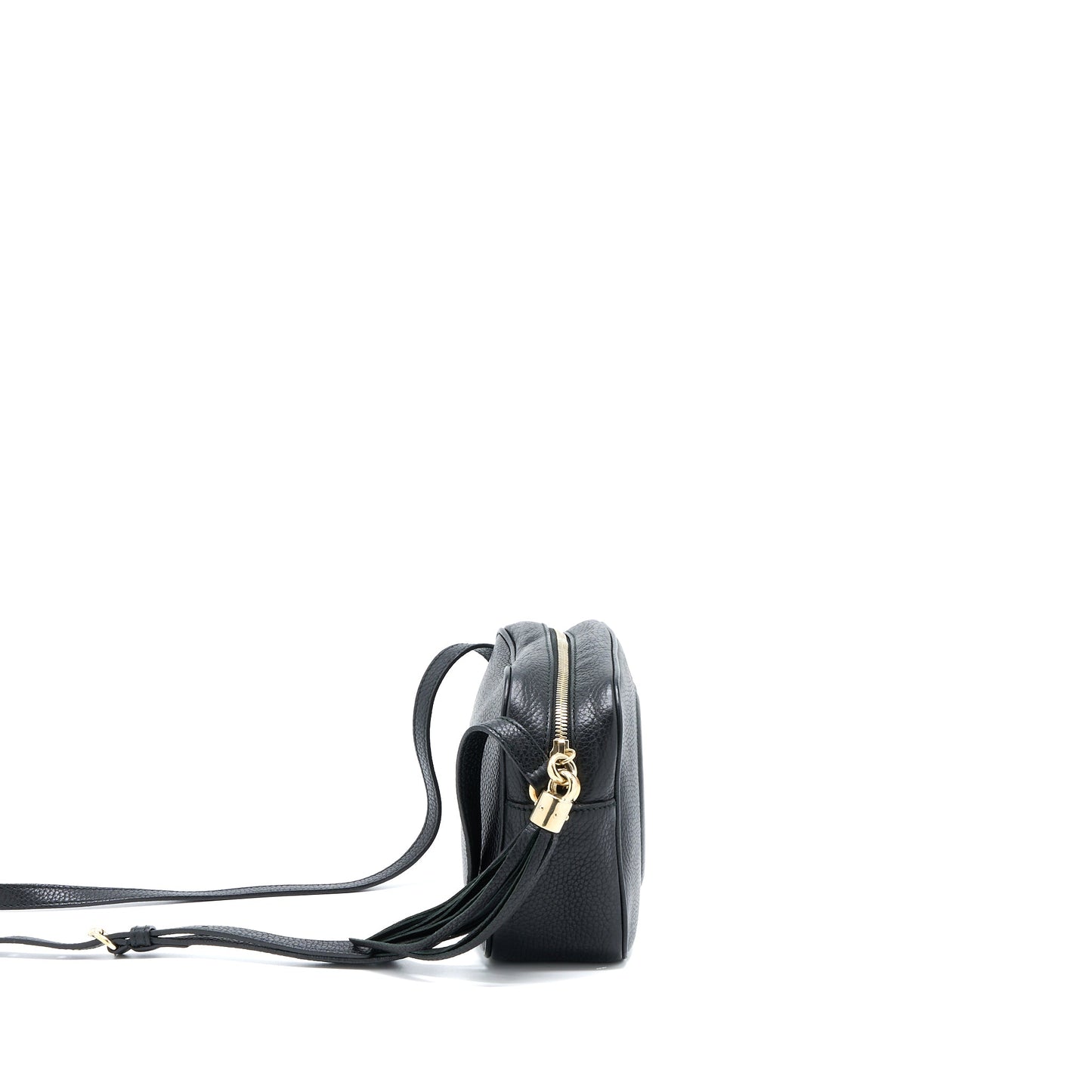 Gucci Soho Disco Camera Bag Calfskin Black