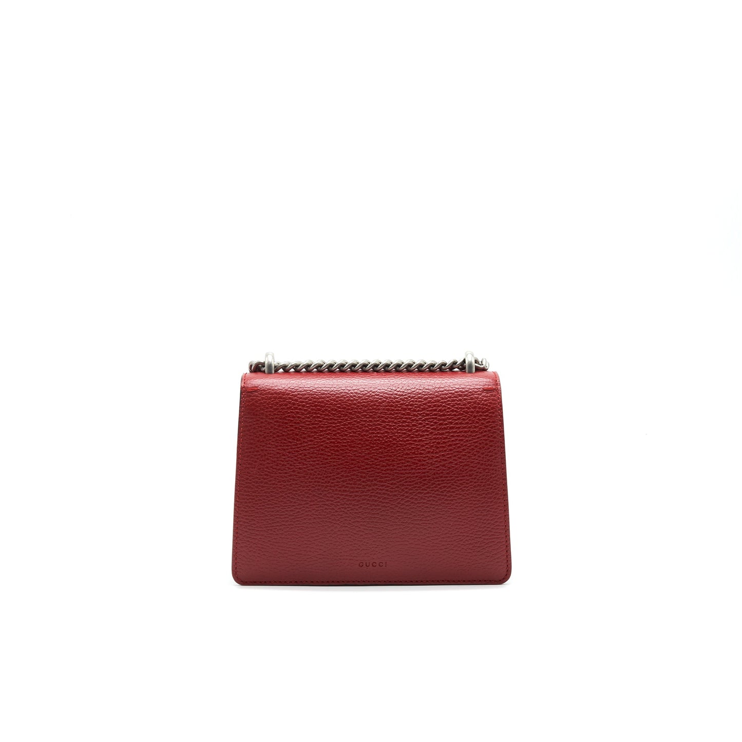 GUCCI DIONYSUS MINI LEATHER BAG RED