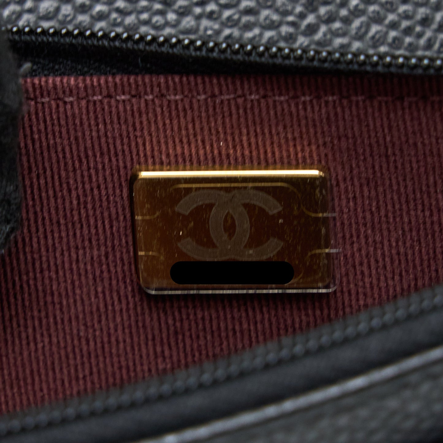 Chanel Classic Wallet On Chain Caviar Black (Microchip)