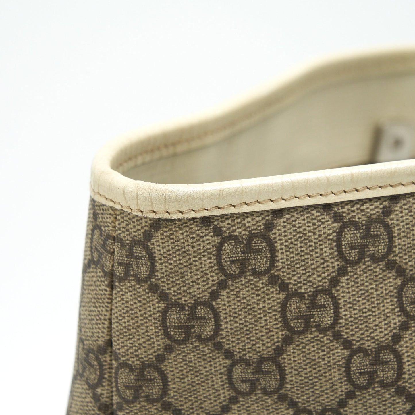 Gucci Tote Bag GG Supreme Canvas And Leather SHW