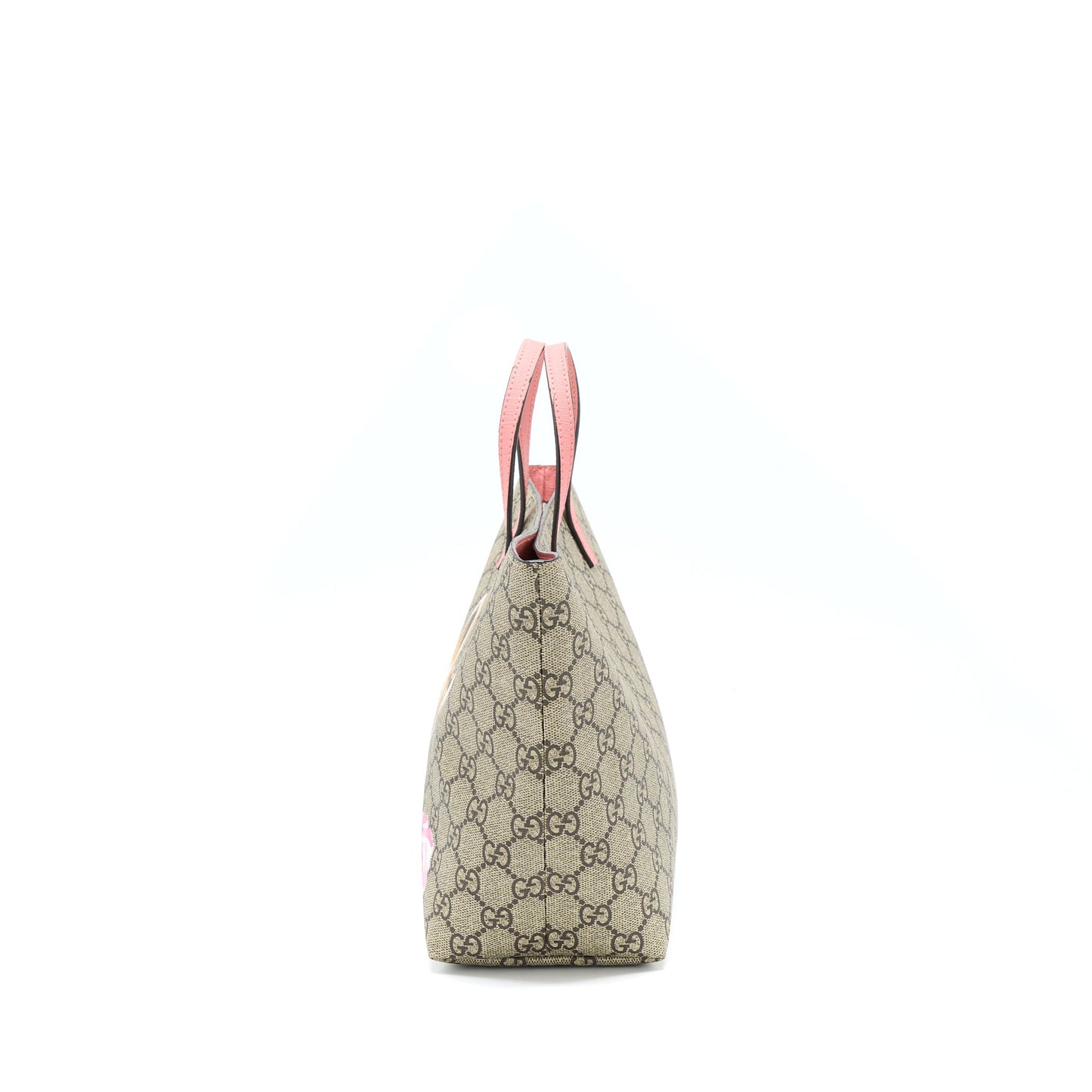 Gucci Children's GG Cat Pink/Multicolour Tote SHW
