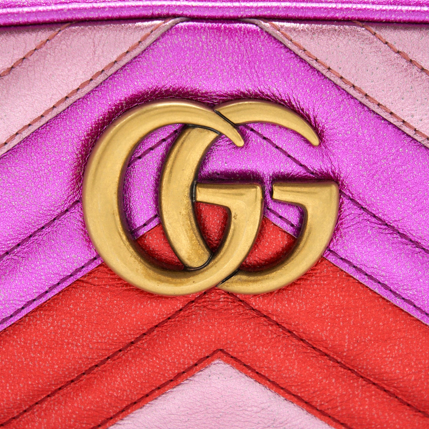 Gucci GG marmont Matelass� Small Shoulder Bag Multicolour