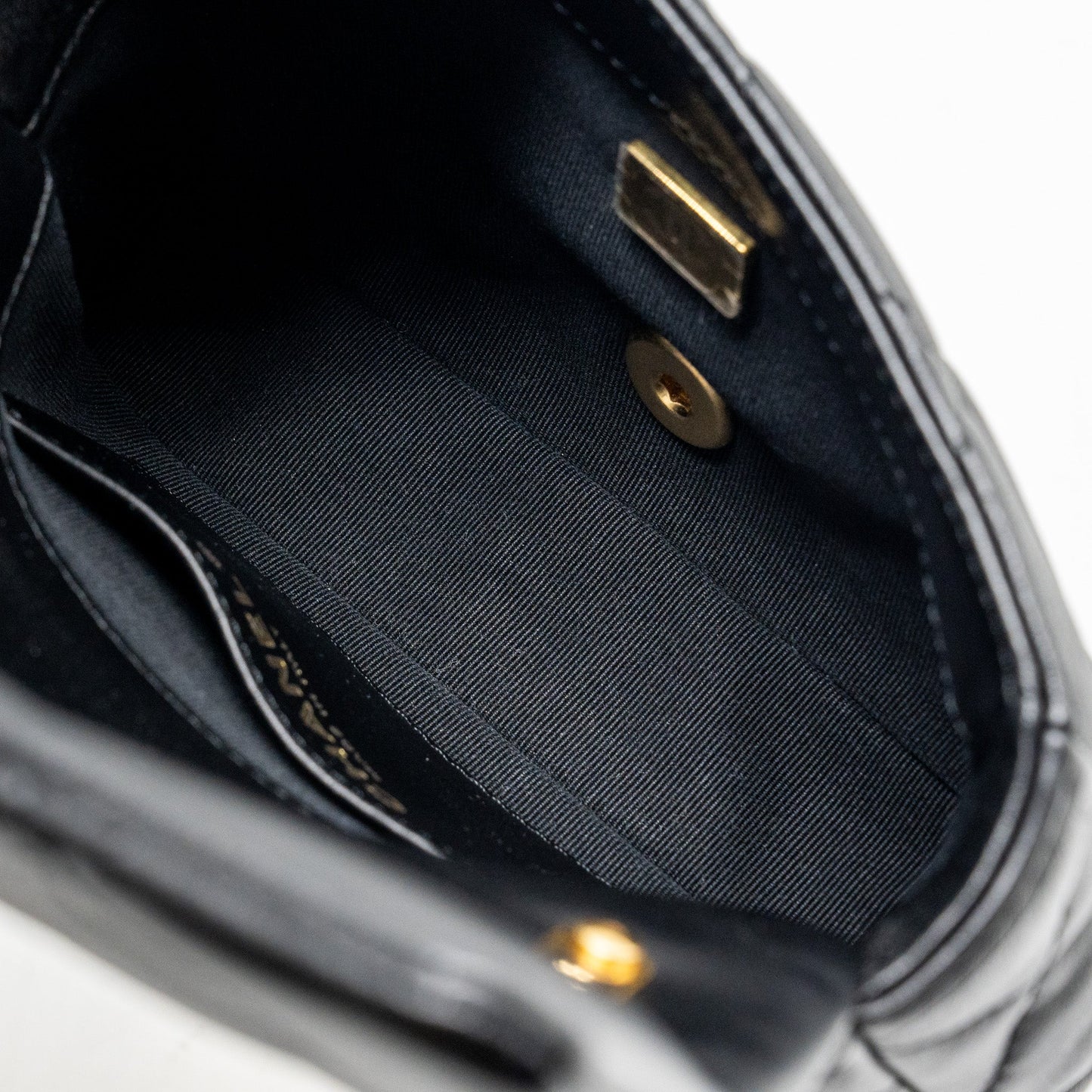Chanel mini Square Flap Bag with Giant Chain Lambskin (Microchip)