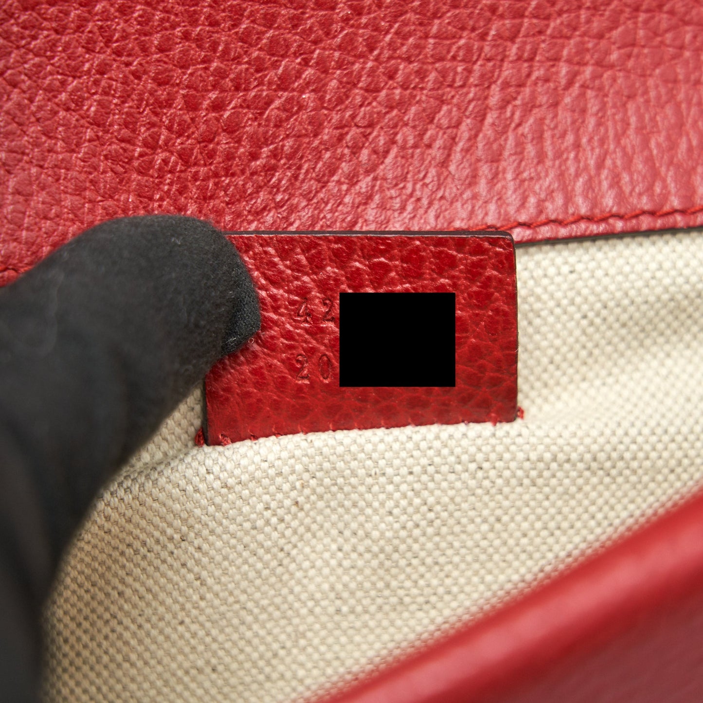 GUCCI DIONYSUS MINI LEATHER BAG RED