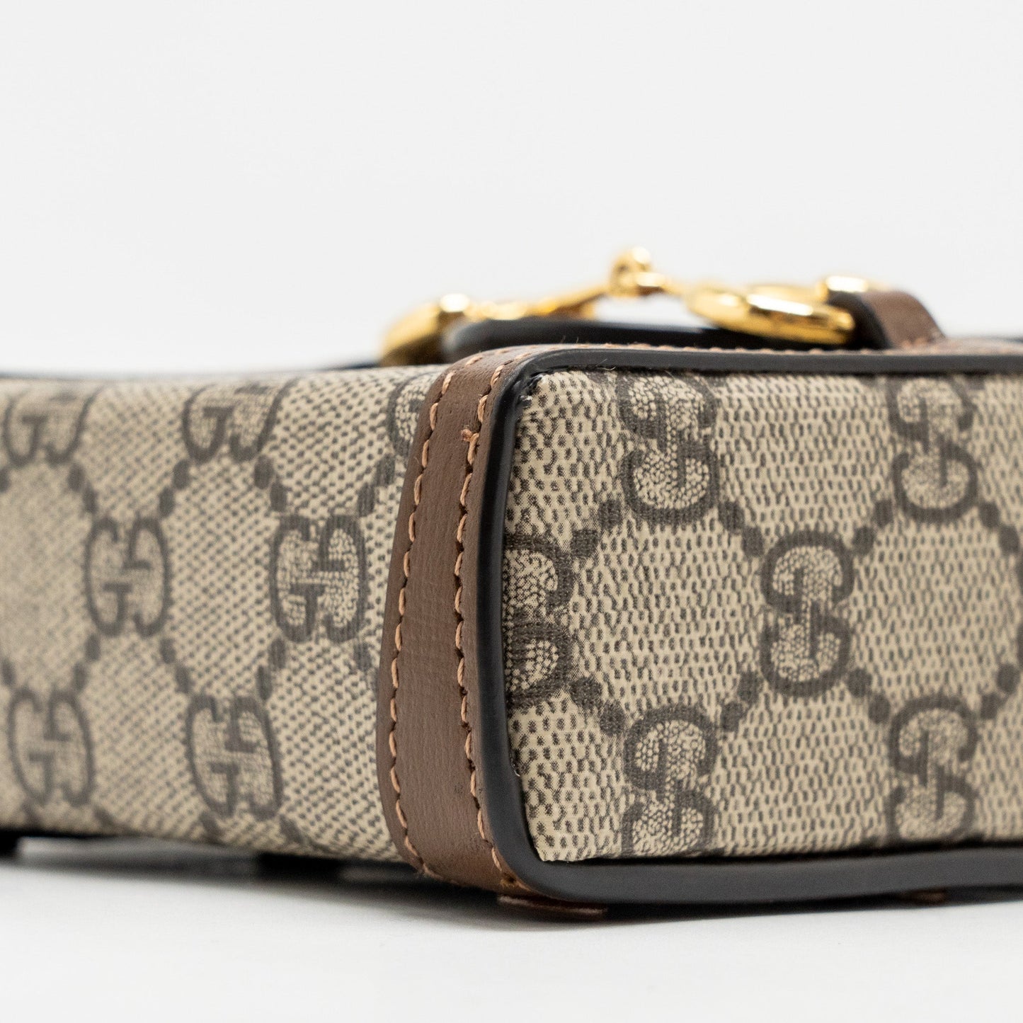 Gucci Horsebit 1955 Mini Bag GG Supreme Canvas Brown/Multicoloured