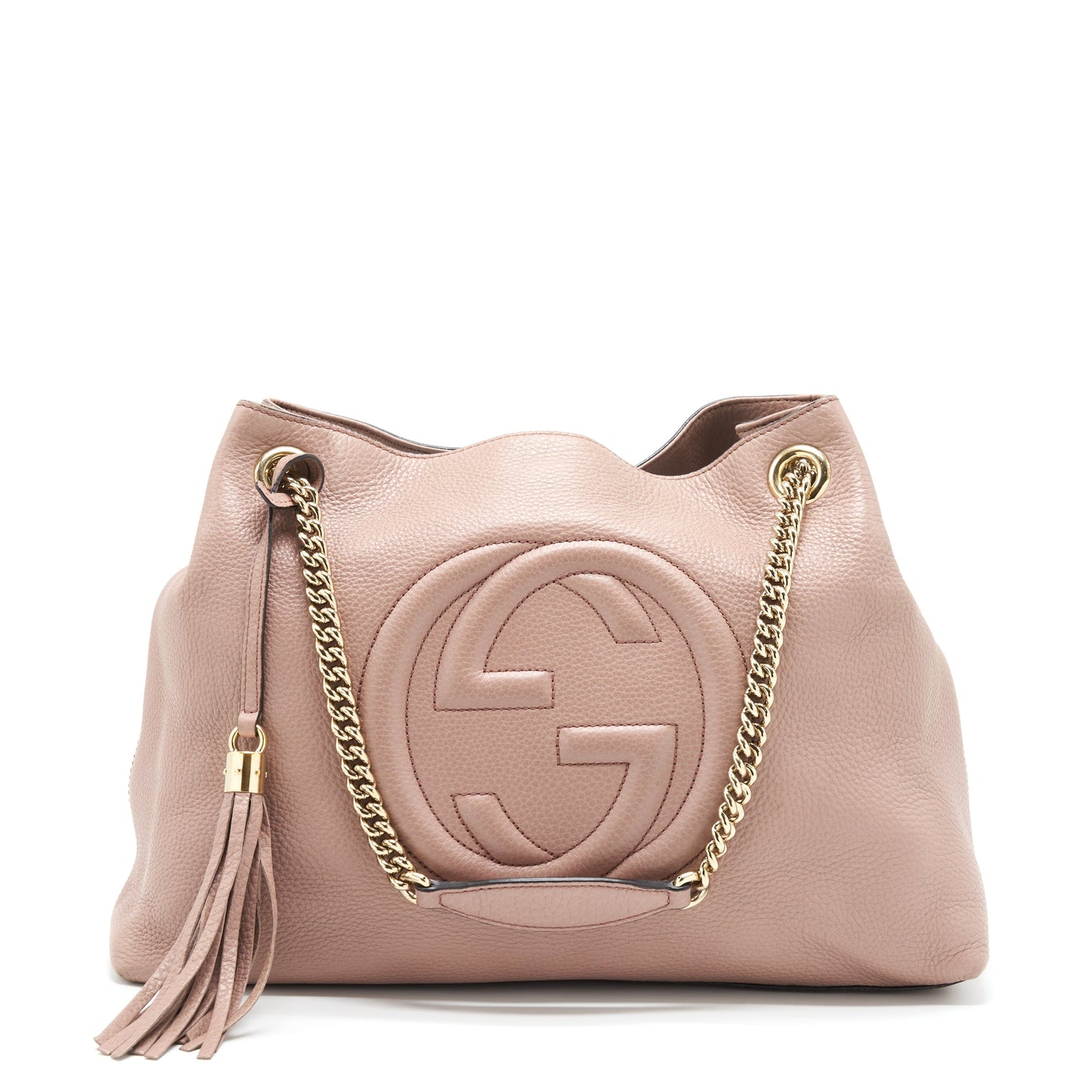 Gucci Soho Chain Shoulder Bag Light Pink