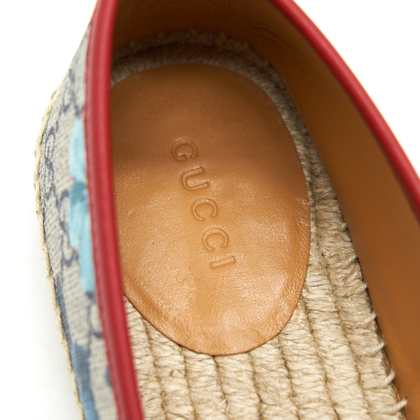 Gucci size37 GG Blooms Supreme Espadrills