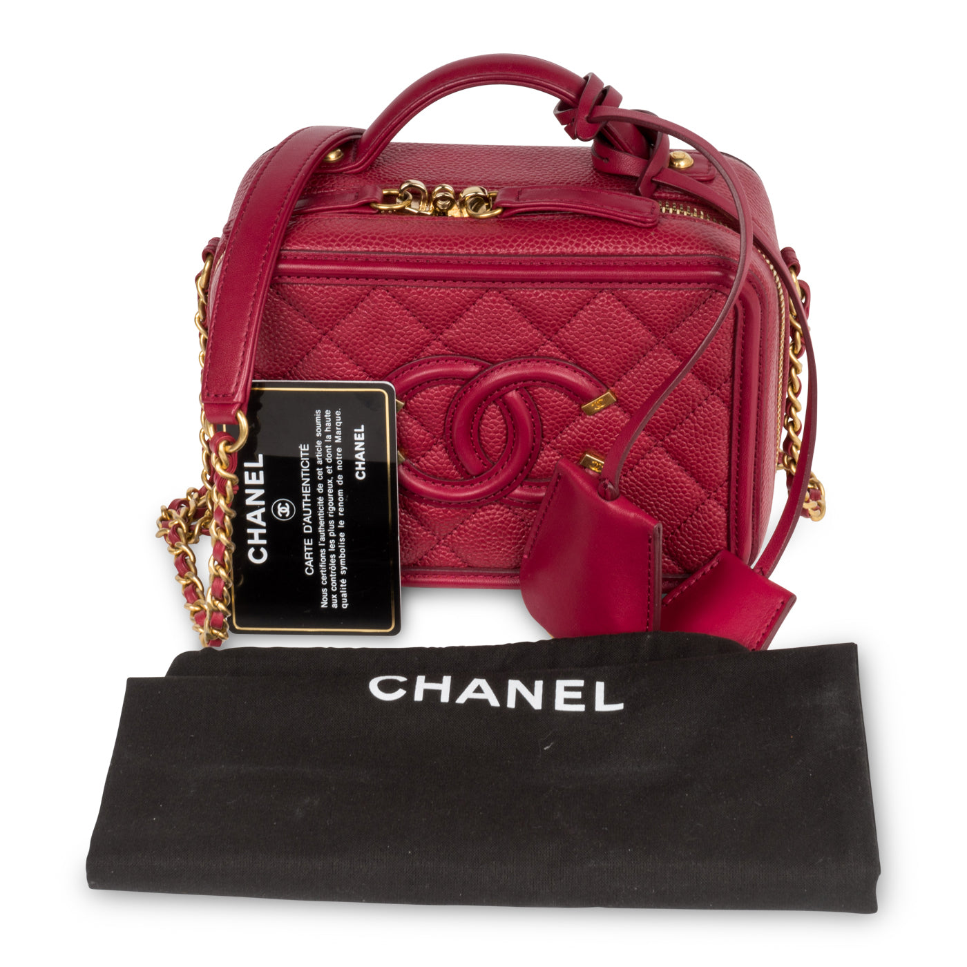 Chanel Filigree CC Vanity Case - Mini