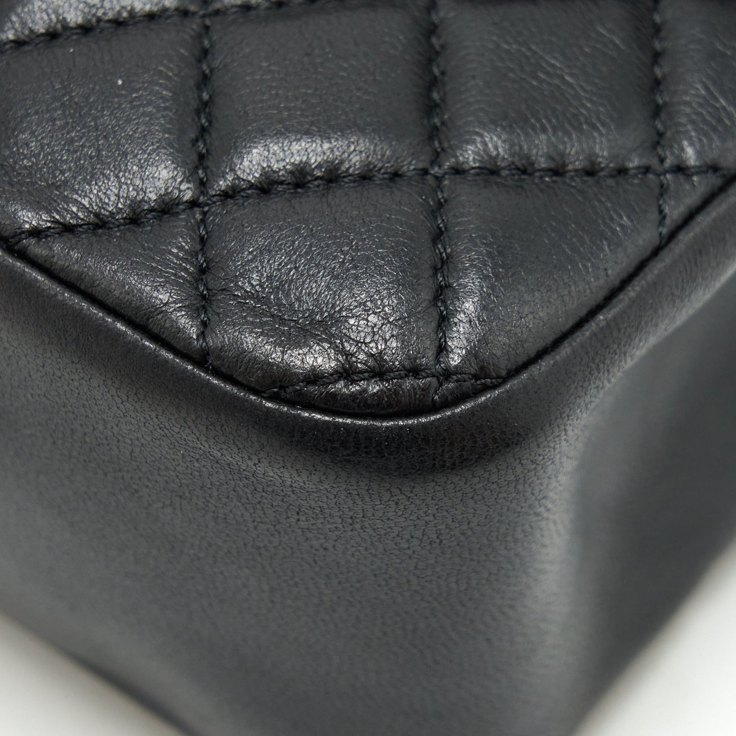 Chanel Westminster Pearl Shoulder Bag Lambskin Black