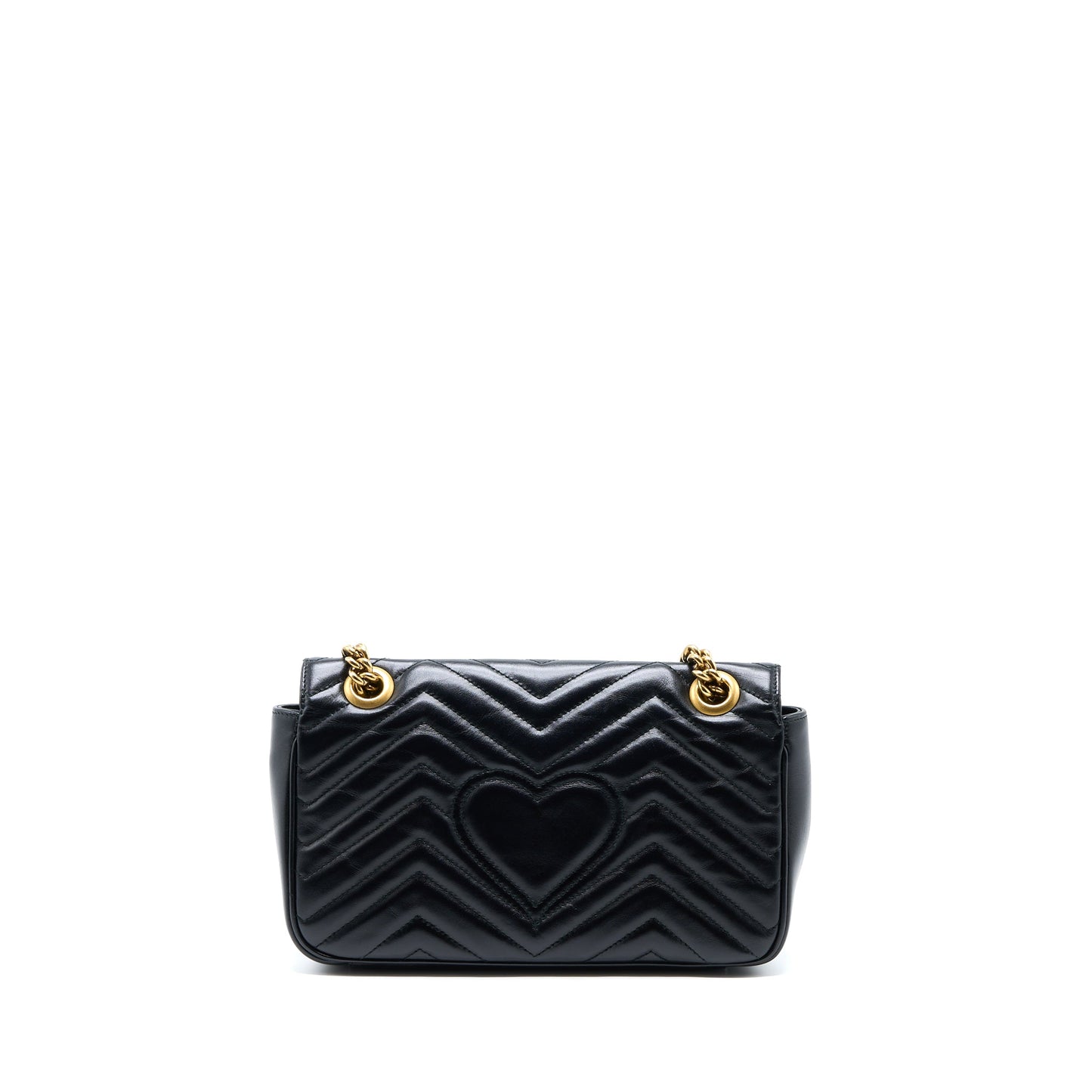 Gucci Small Marmont Calfskin Black