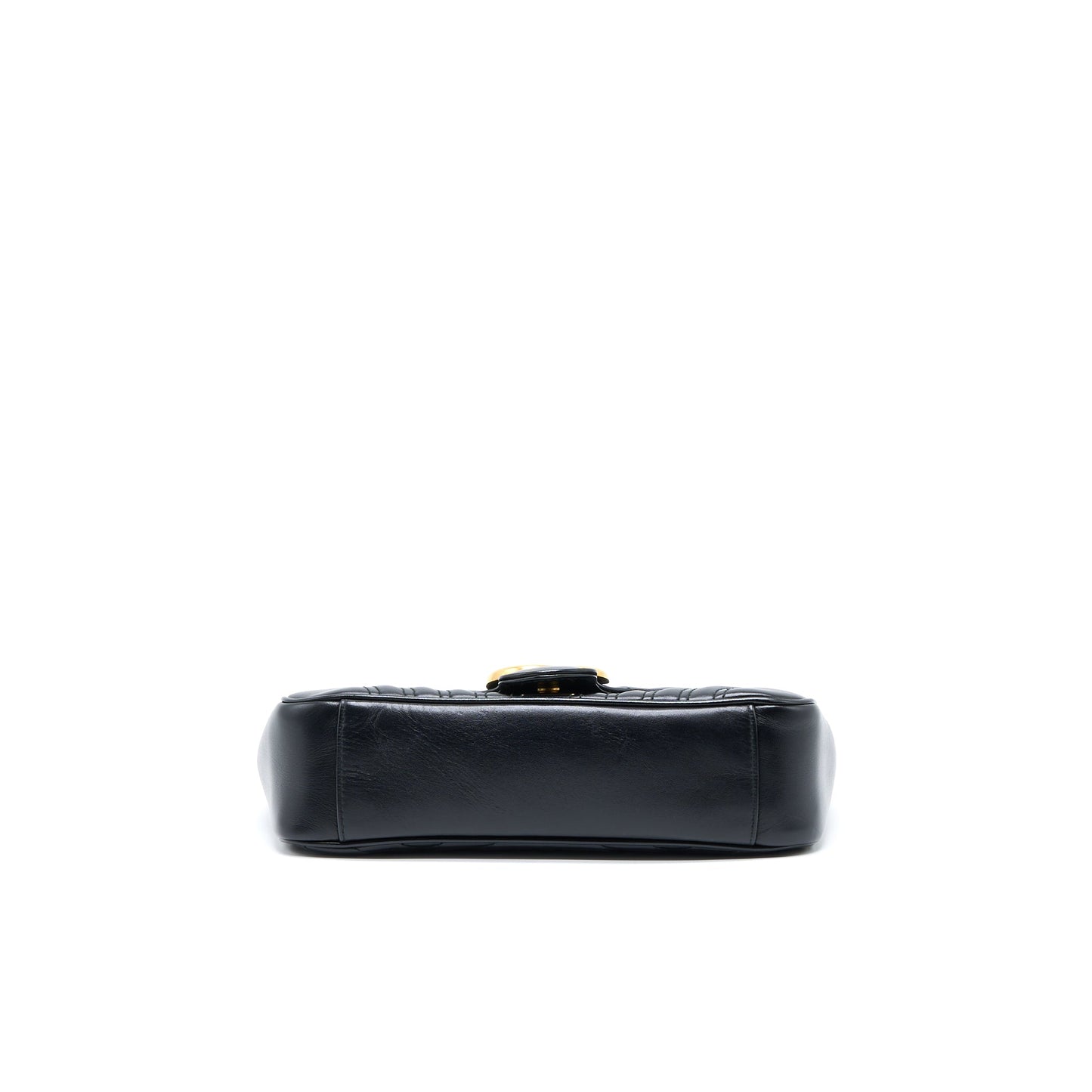 Gucci Small Marmont Calfskin Black