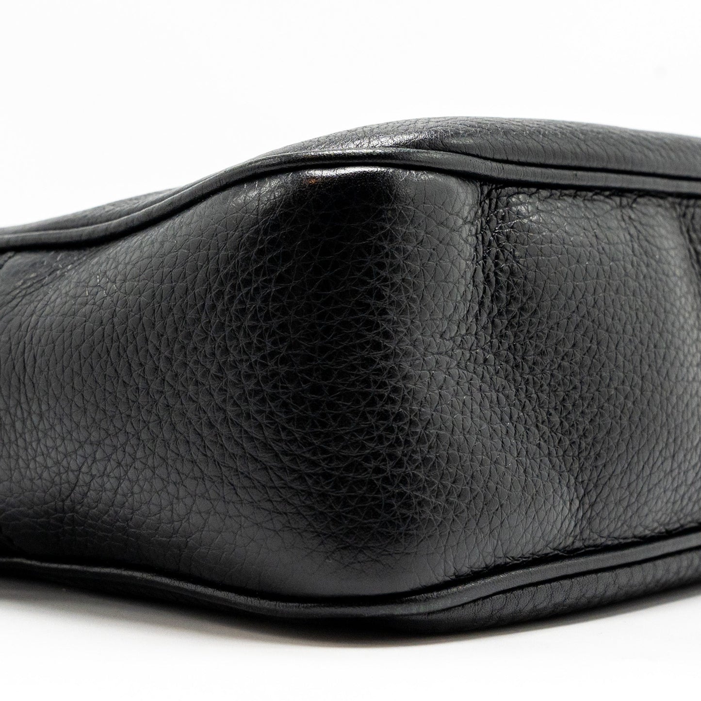Gucci Soho Disco Camera Crossbody Bag Calfskin Black L