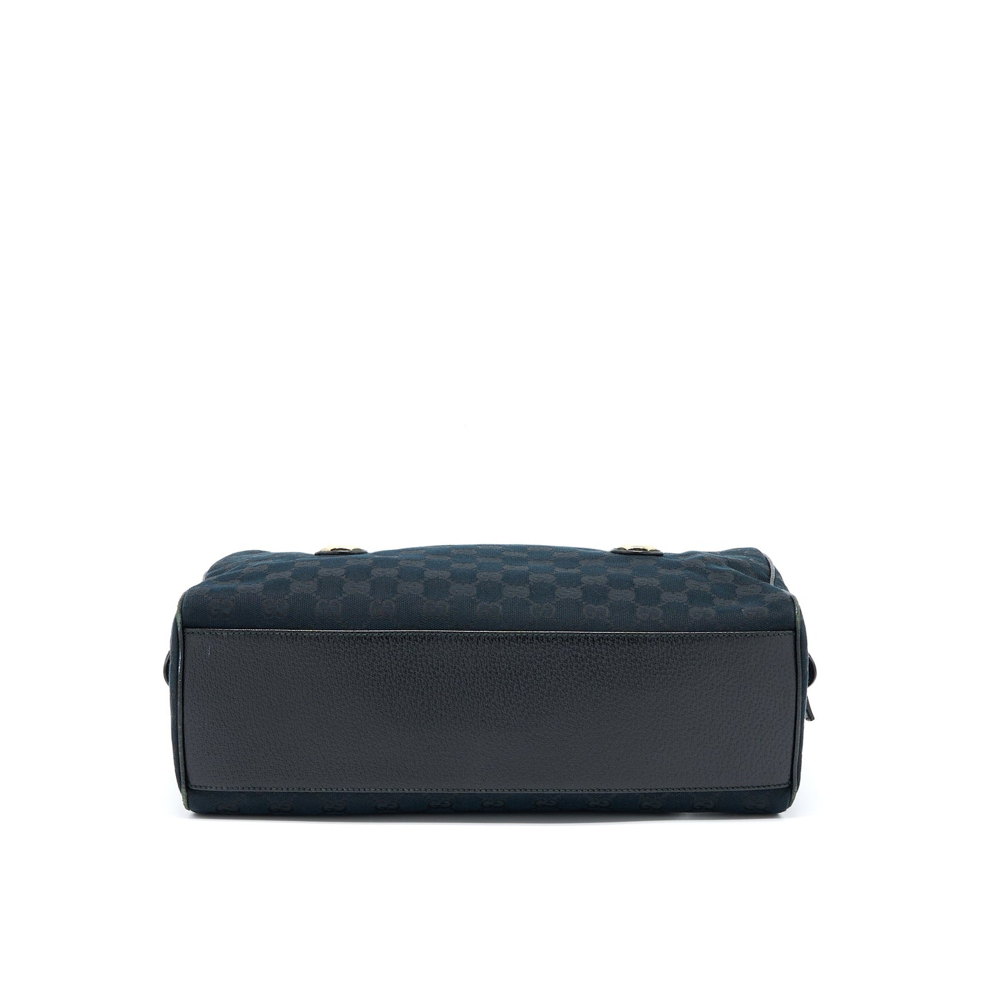 Gucci Boston Bag GG Supreme Fabric Black SHW