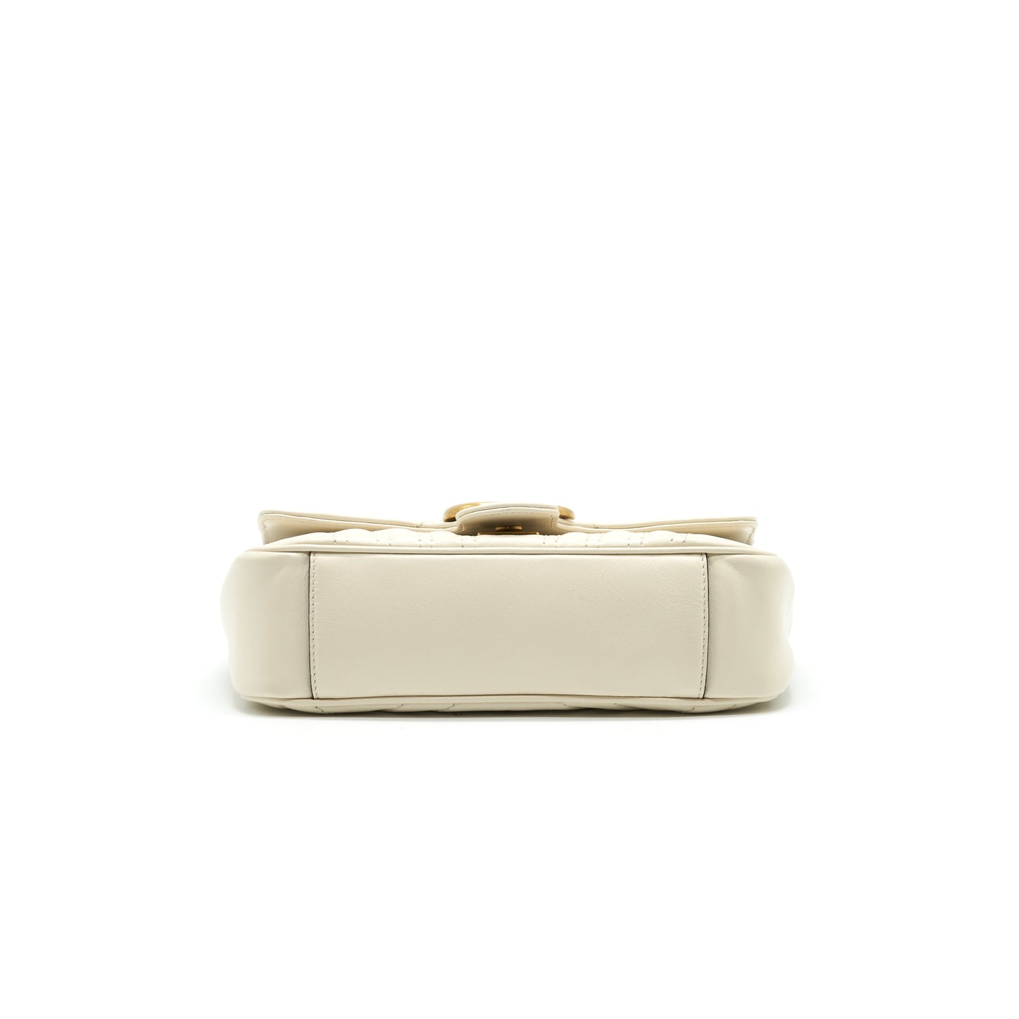 GUCCI GG MINI MARMONT CREAM WHITE