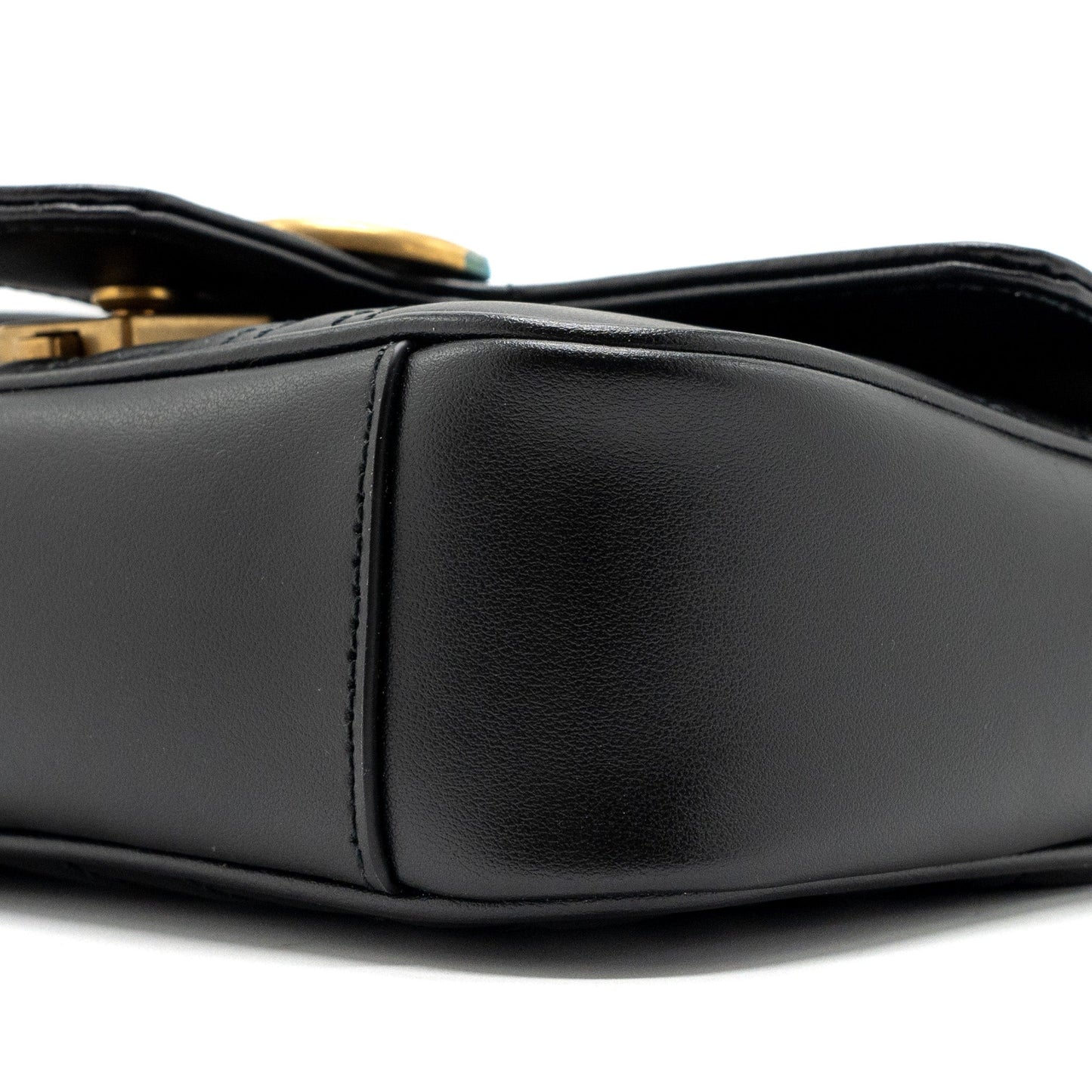 Gucci Mini GG Marmont Matelasse Bag Leather Black