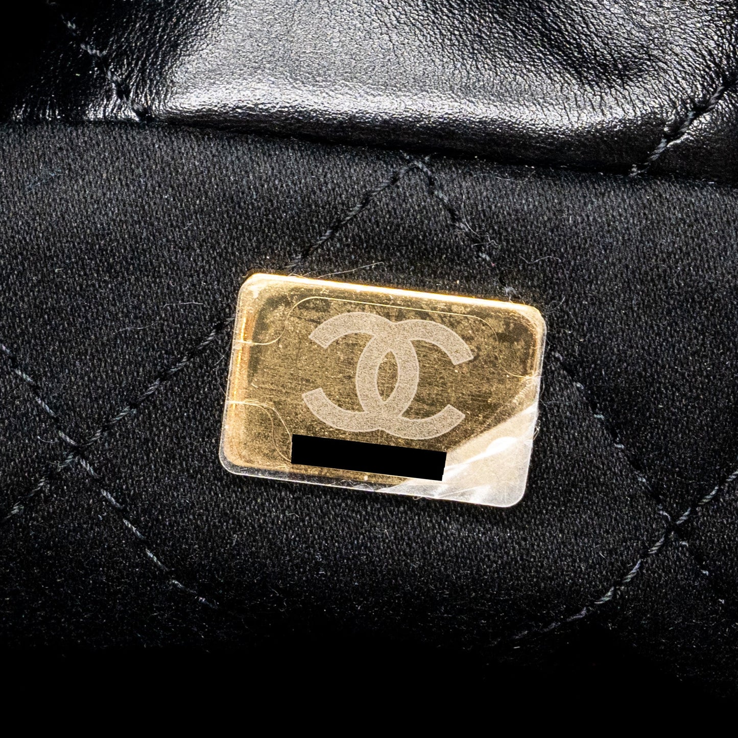 Chanel Mini 22 Bag Shiny Calfskin Black (Microchip)