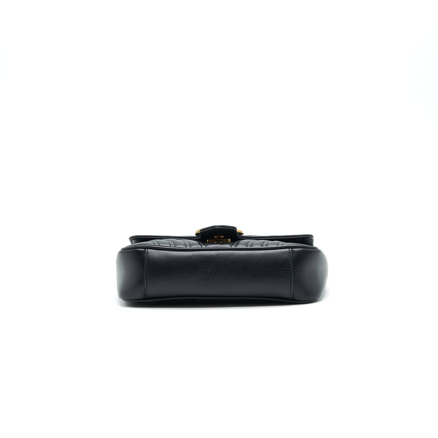 GUCCI GG MARMONT MINI BAG BLACK WITH
