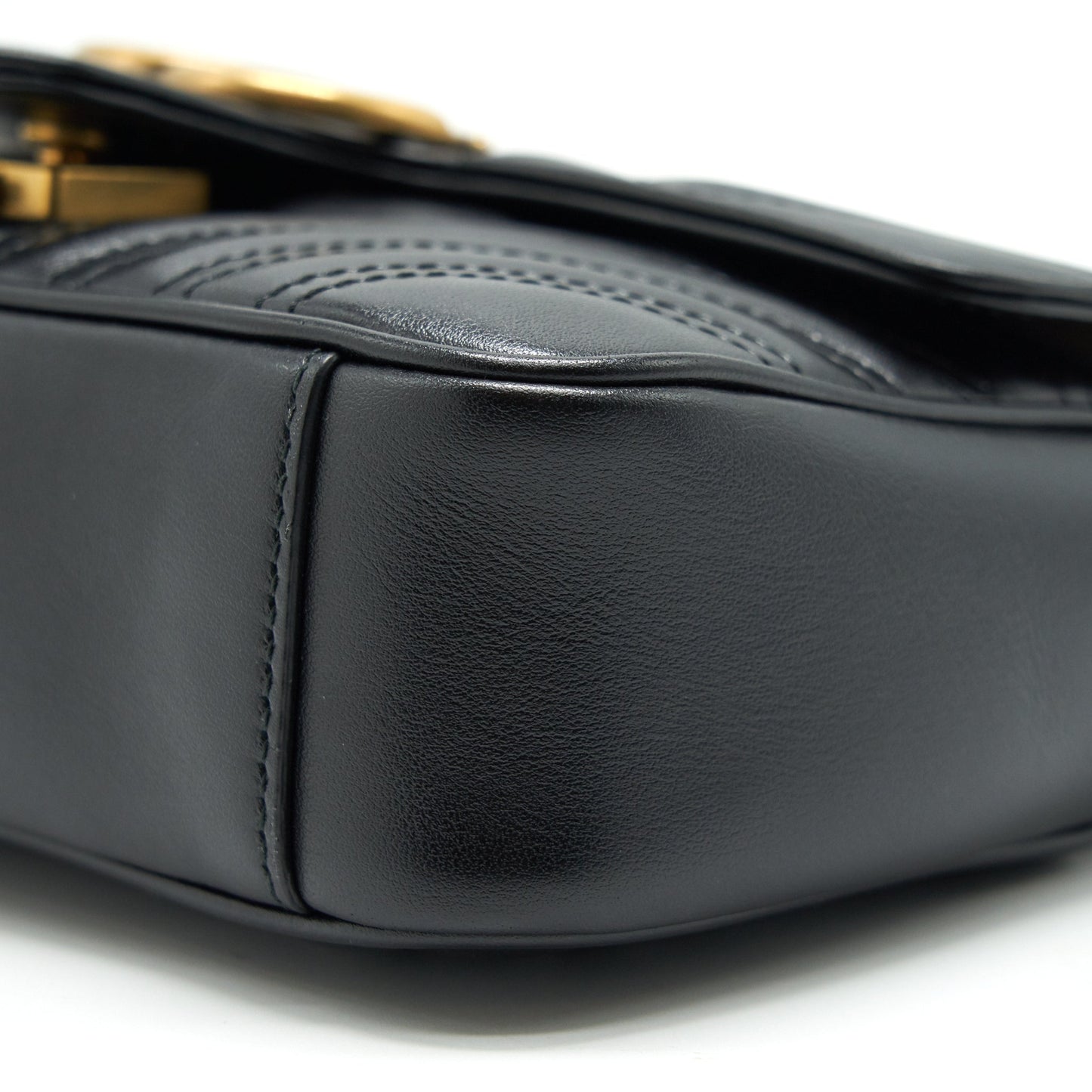 GUCCI GG MINI MARMONT BLACK