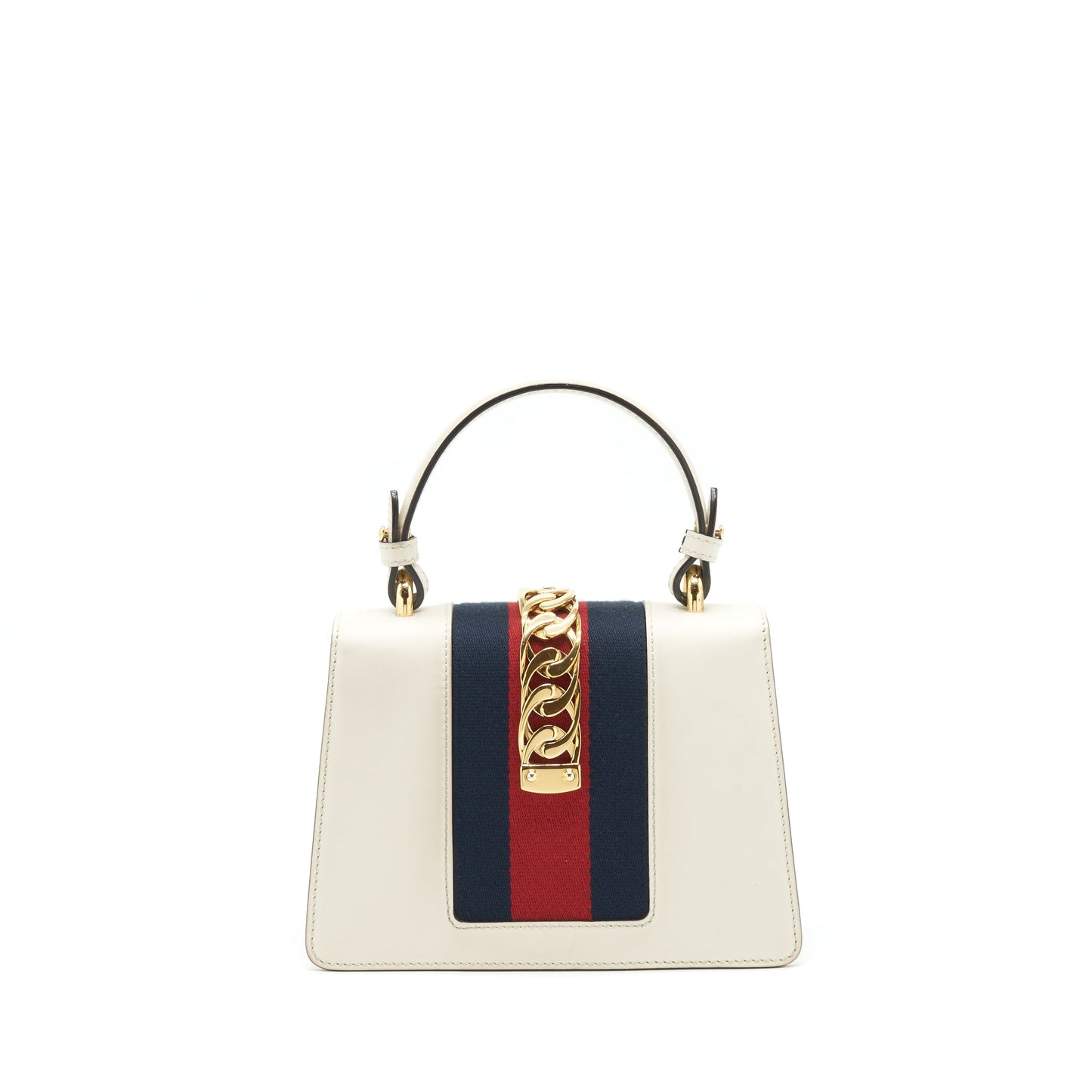 Gucci Mini Top Handle Sylvie Bag White