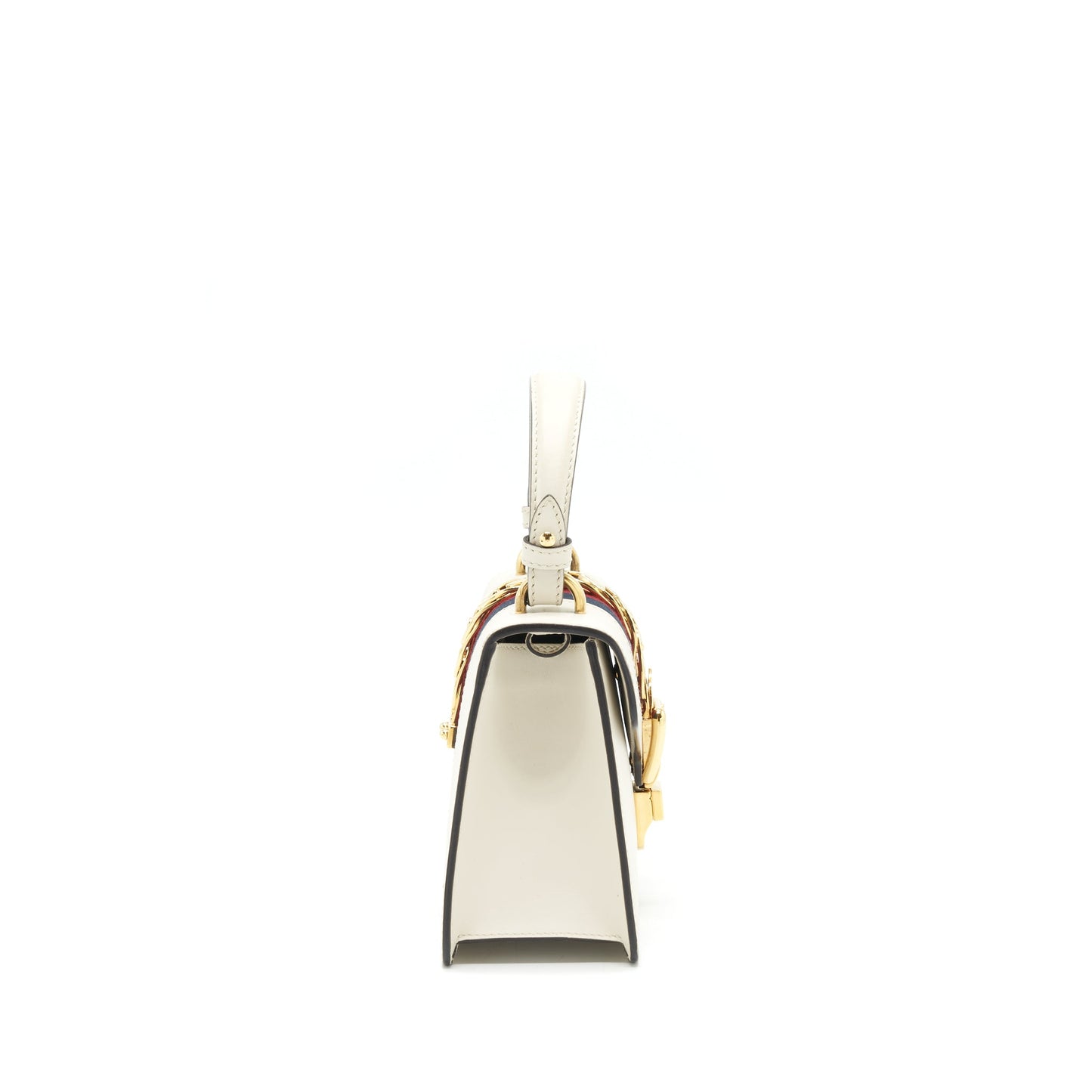 Gucci Mini Top Handle Sylvie Bag White