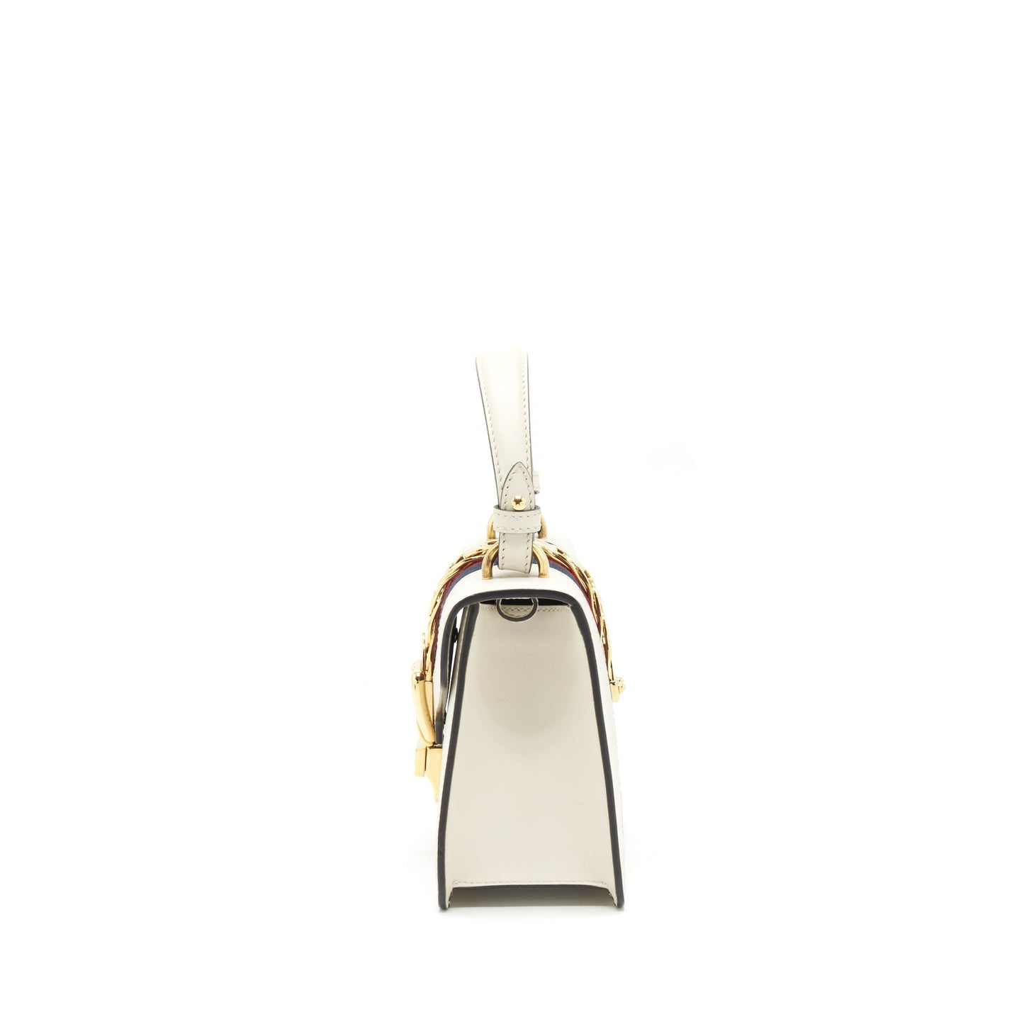 Gucci Mini Top Handle Sylvie Bag White