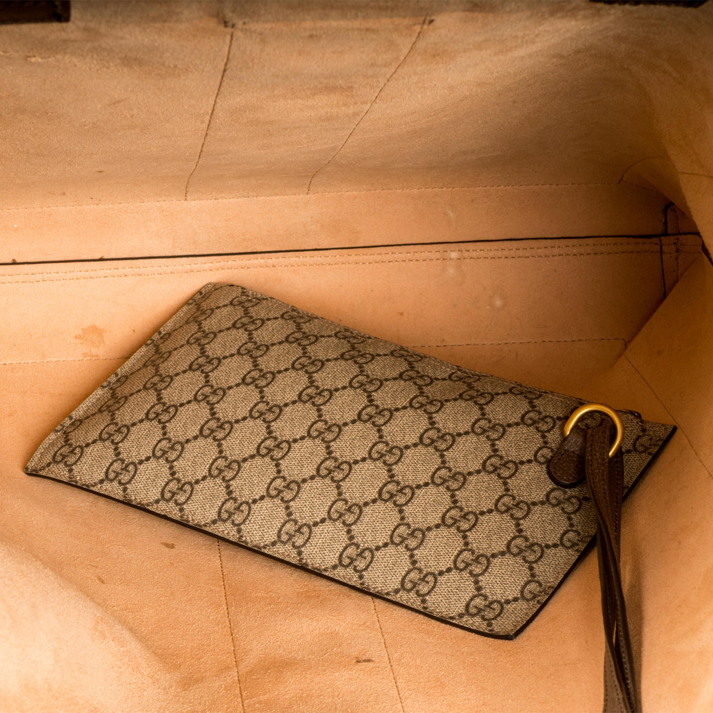 Gucci GG Supreme Hobo Tote