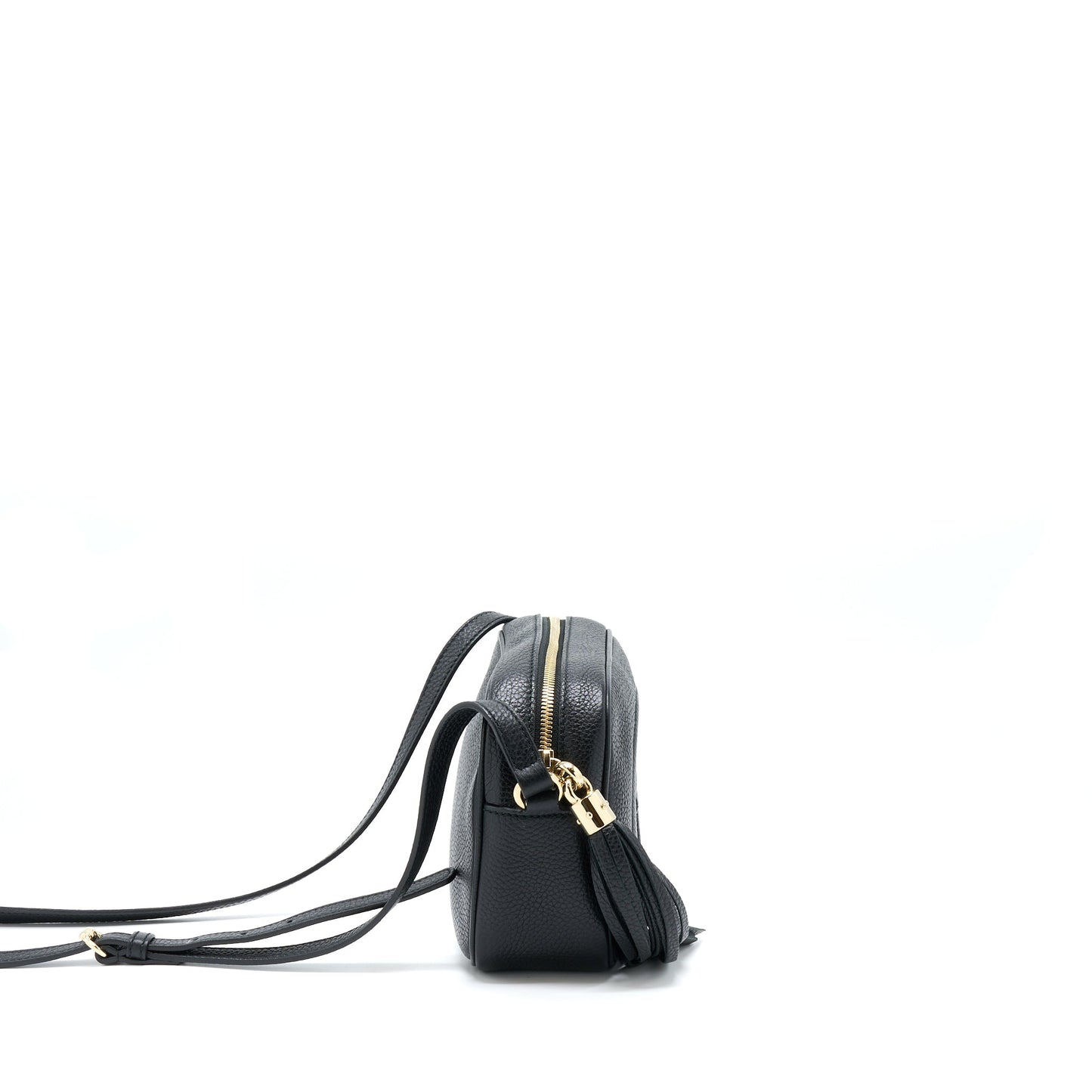 Gucci Soho Camera Disco Bag Calfskin Black