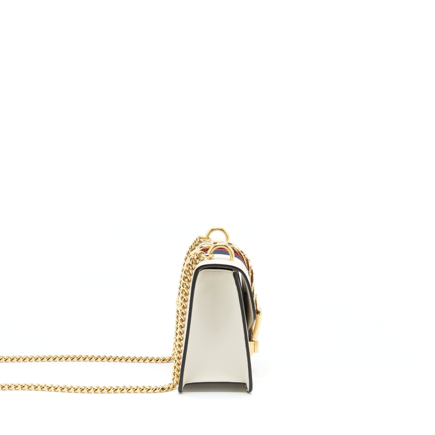 Gucci Mini Sylvie Chain Bag White