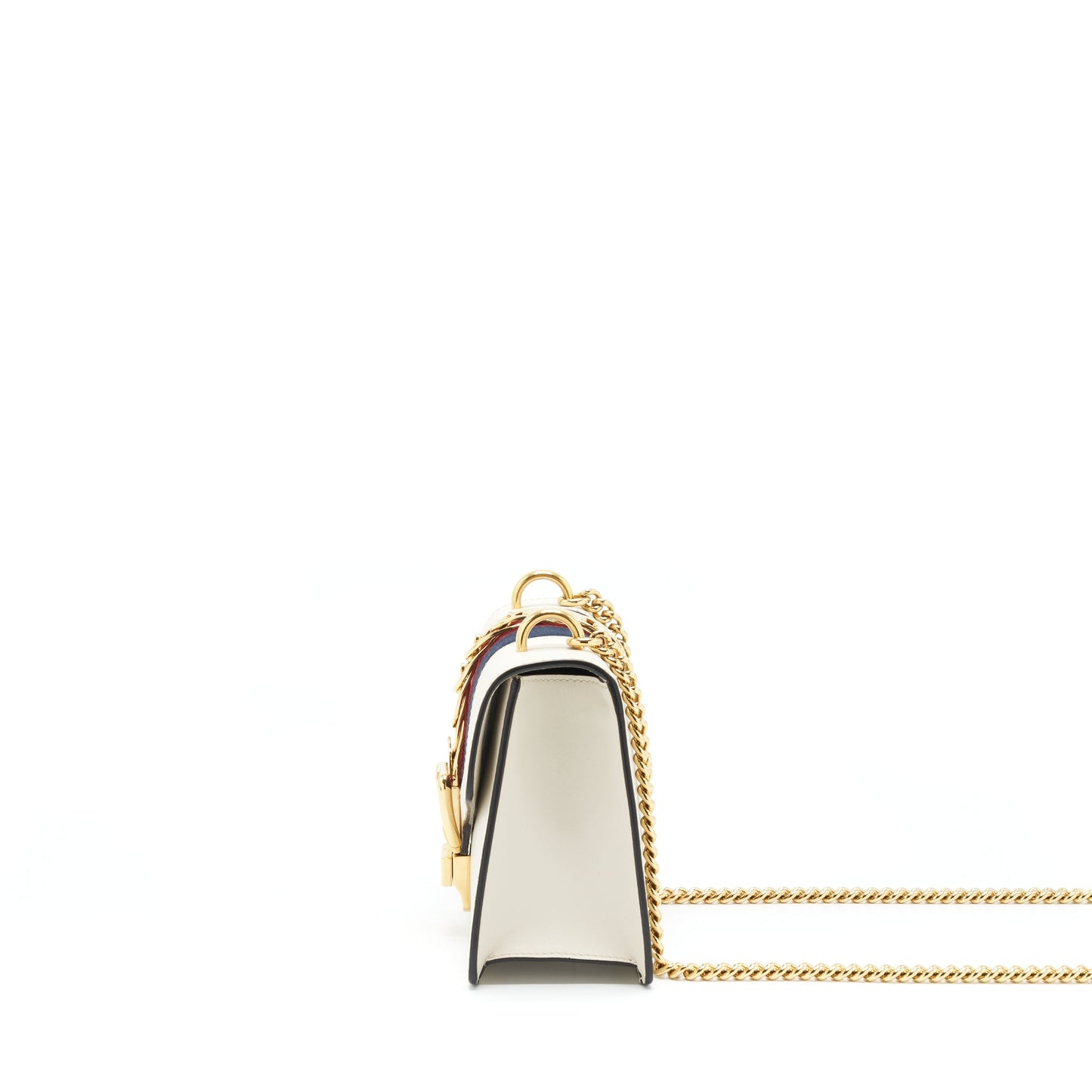 Gucci Mini Sylvie Chain Bag White