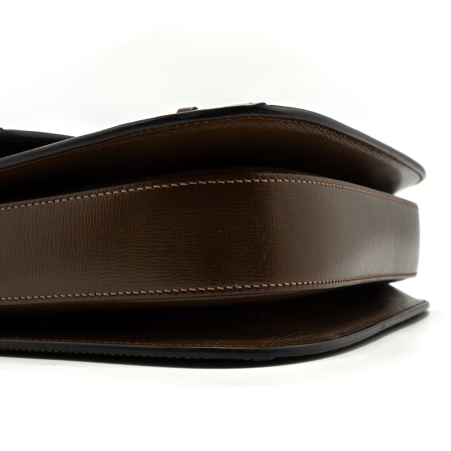 Gucci Horsebit 1955 Shoulder Bag GG Supreme Canvas/ Leather Brown