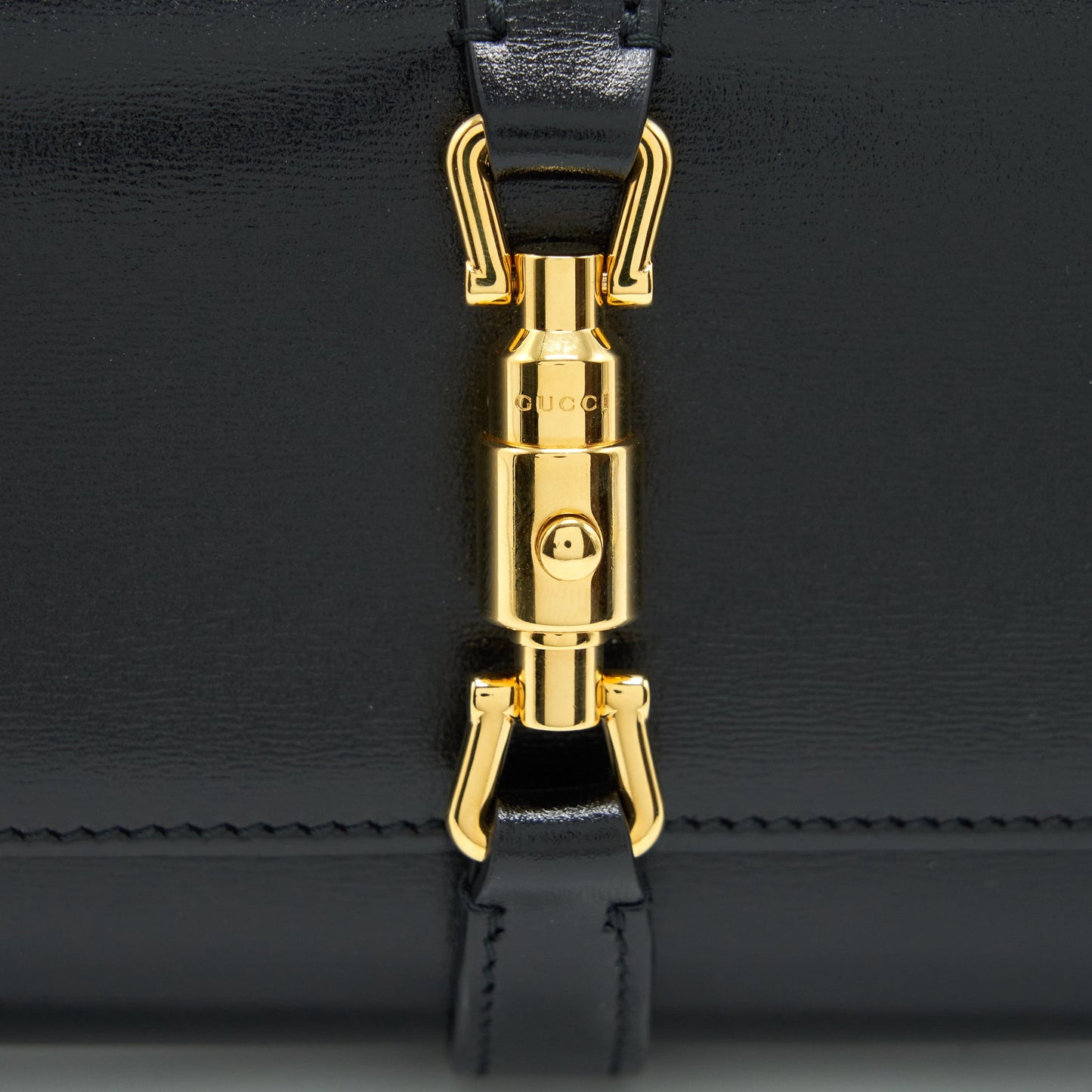 Gucci Jackie 1961 Chain Wallet Black