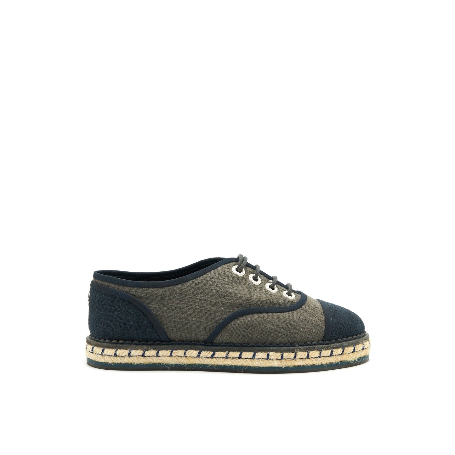Chanel Size 36 Lace Up Shoes Fabric