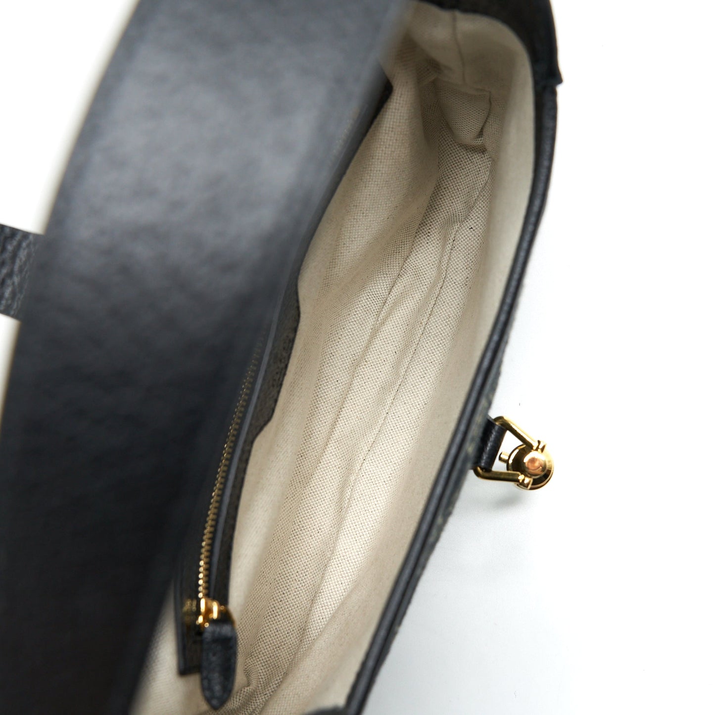 Gucci Jackie 1961 Small Shoulder Bag Denim/Leather Black