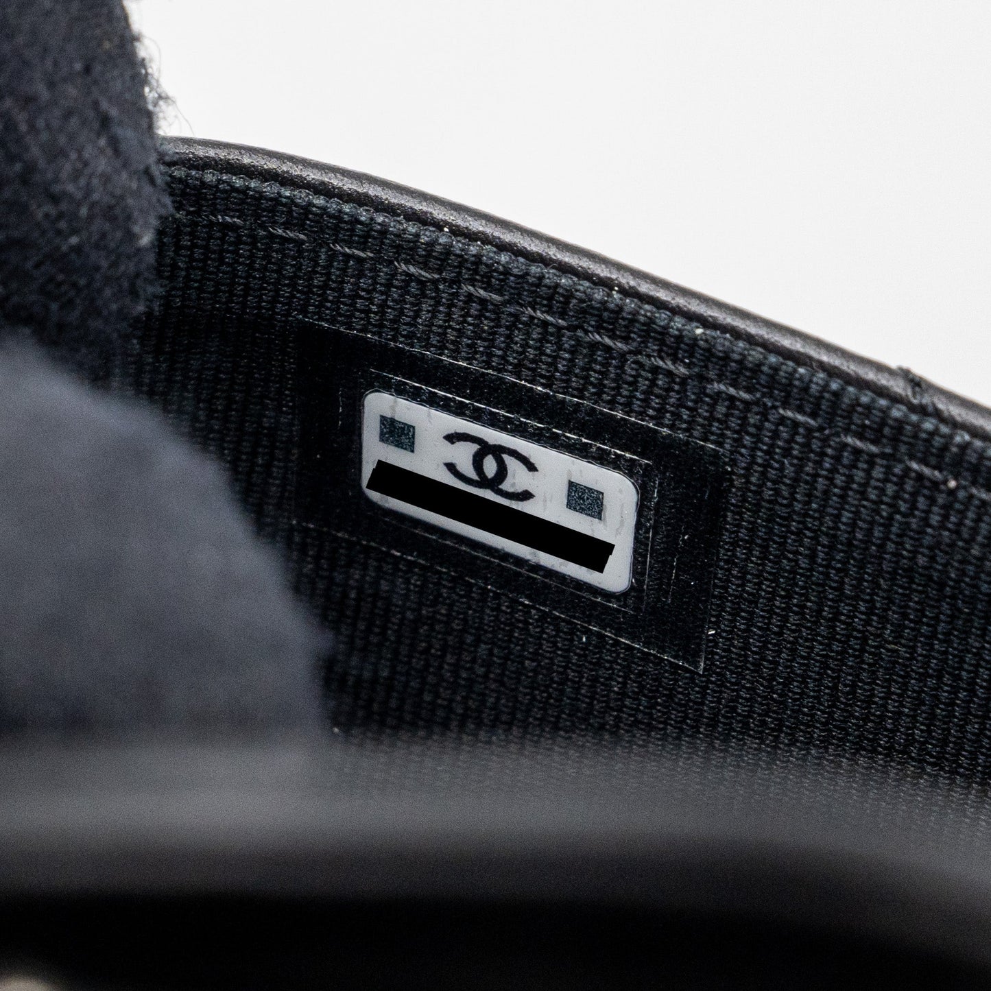 Chanel 2.55 Reissue Flap Card Holder Aged Calfskin Black (microchip)