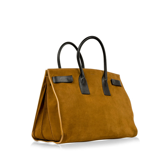Saint Laurent Suede Sac De Jour