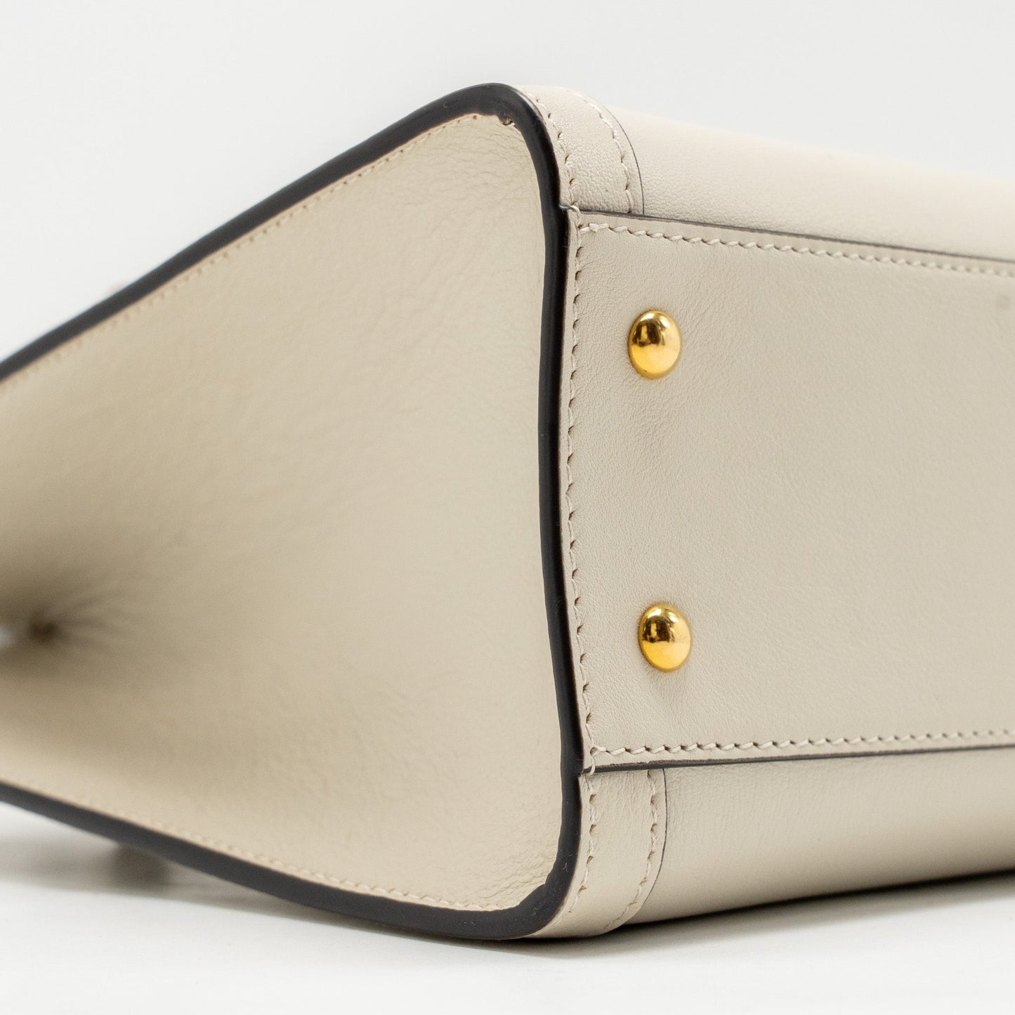 Gucci Small Diana Tote Bag Calfskin White