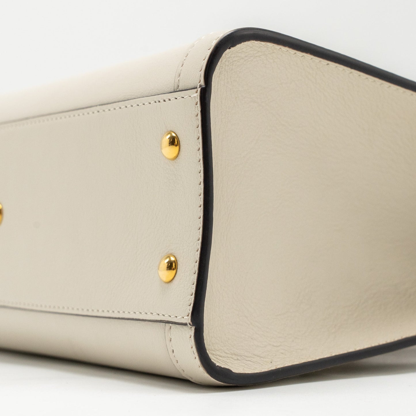 Gucci Small Diana Tote Bag Calfskin White