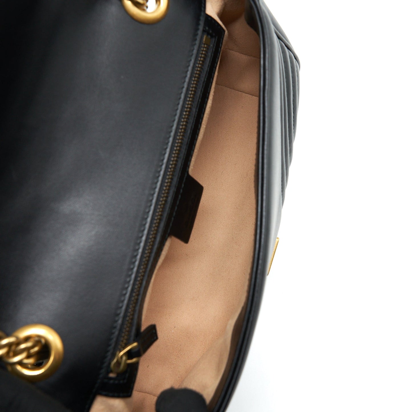 Gucci GG Marmont Small Matelasse Shoulder Bag Black