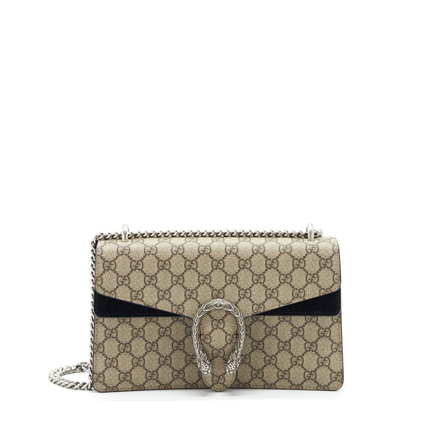 Gucci Dionysus GG Shoulder Bag GG Supreme Canvas / Black SHW