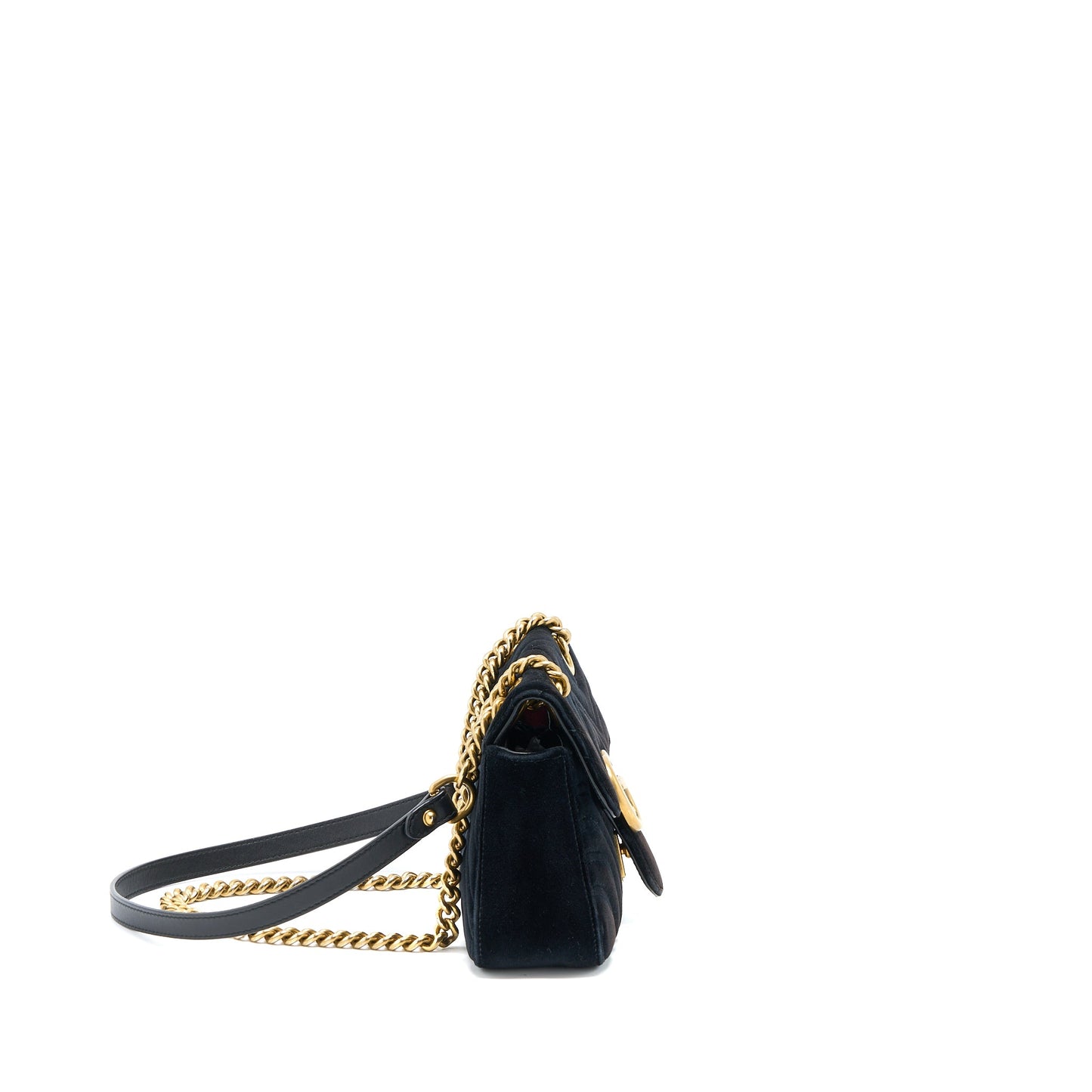 Gucci Mini Marmont Velvet Black