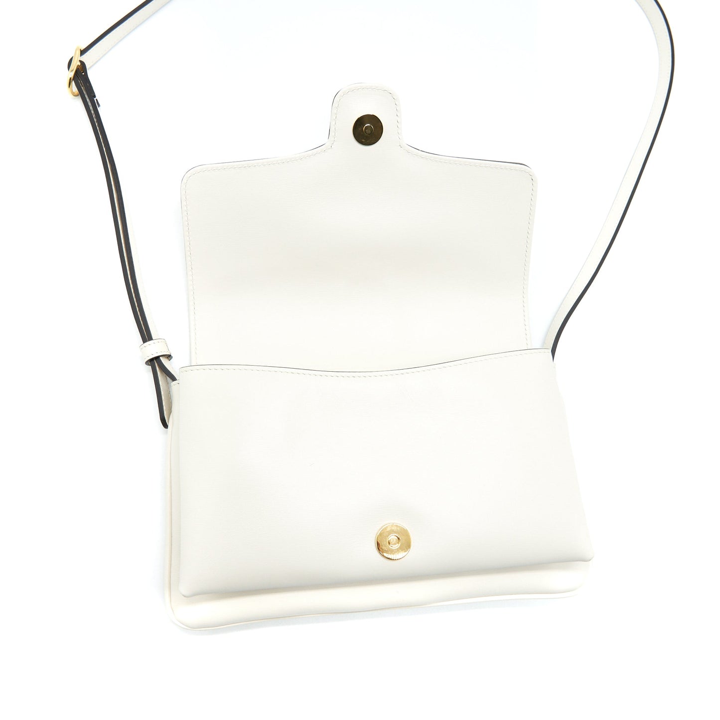 Gucci Small Arli Flap Bag Cream With
