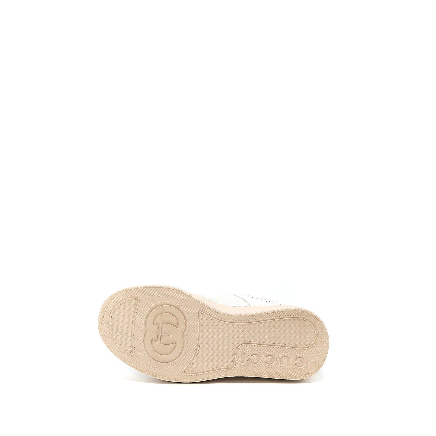 Gucci Size 36 Women’s GG Embossed Sneaker White/Pink