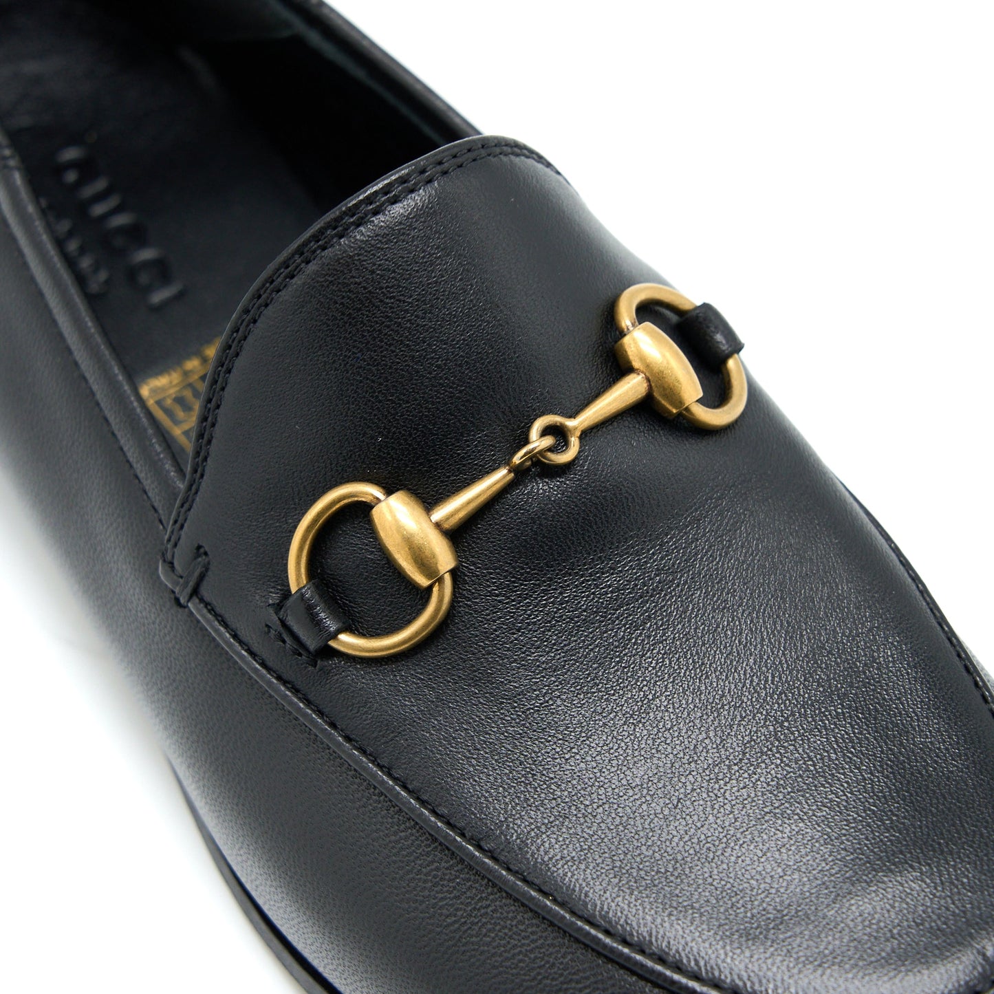 Gucci Size 35 Horsebit Loafer Black