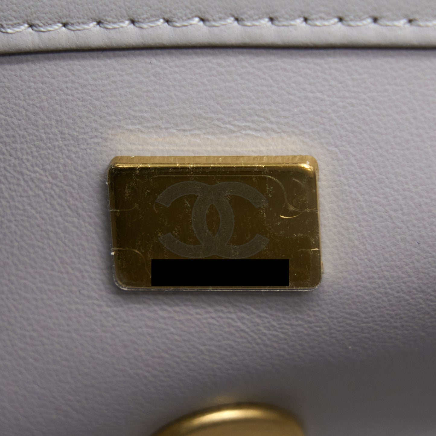 Chanel Pearl Crush Mini Rectangular Lambskin Grey Brushed (Microchip)