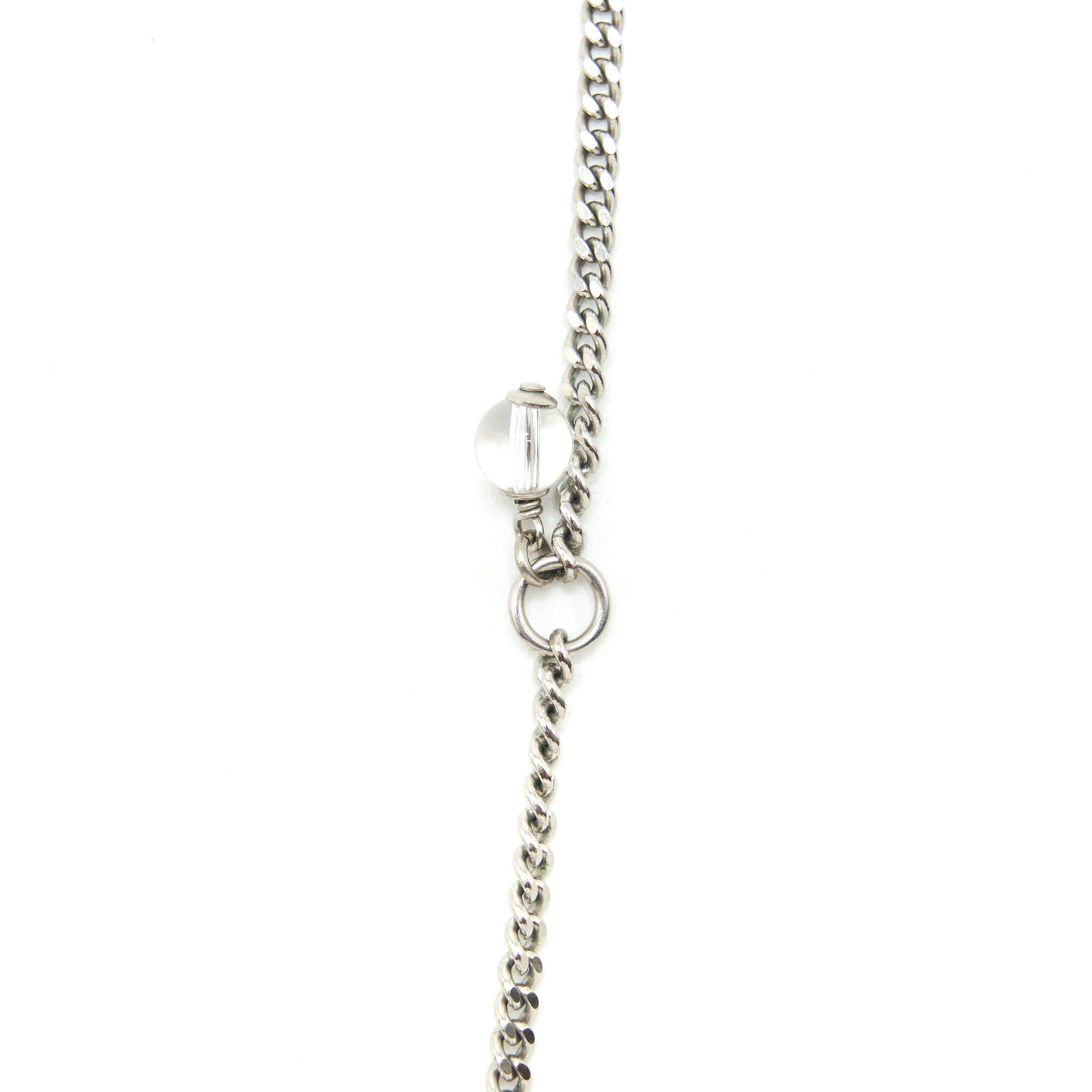 Chanel mini CC logo necklace