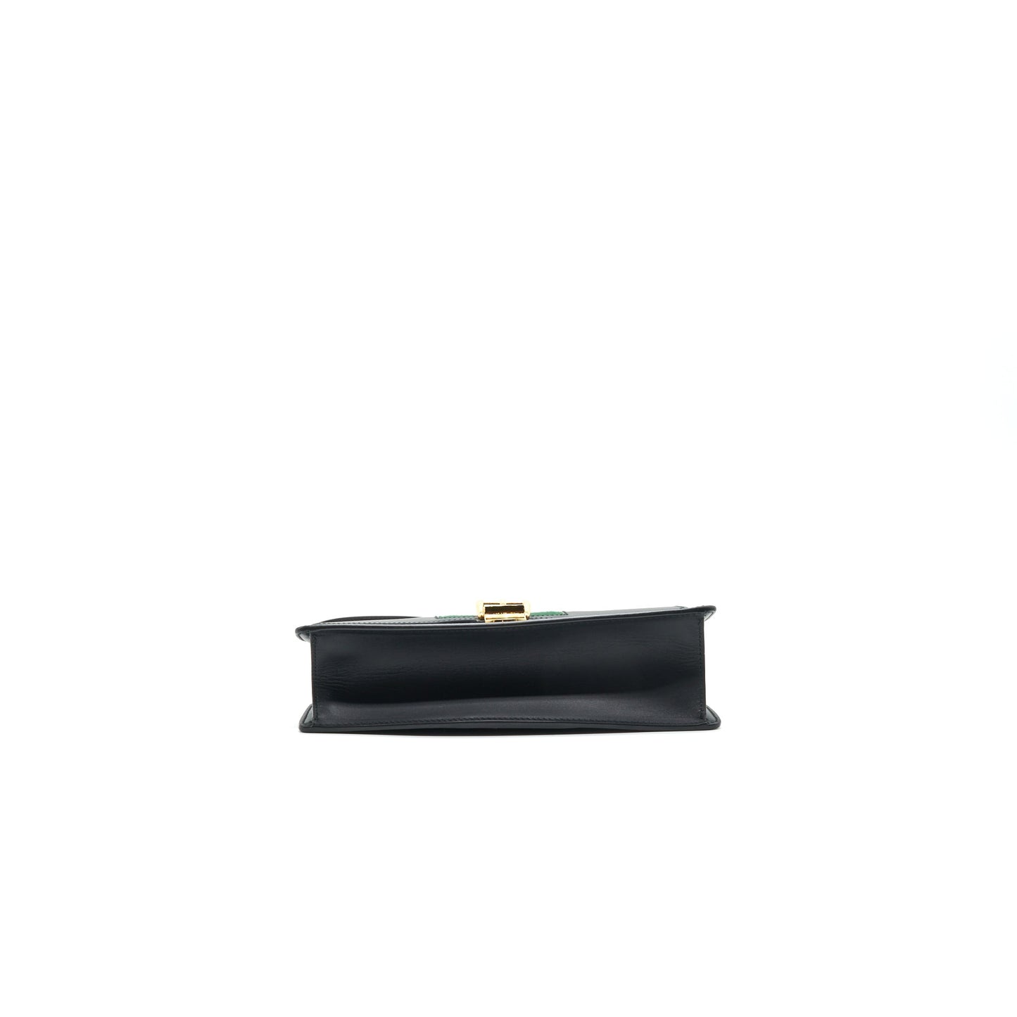 GUCCI SYLVIA SMALL LEATHER BAG BLACK