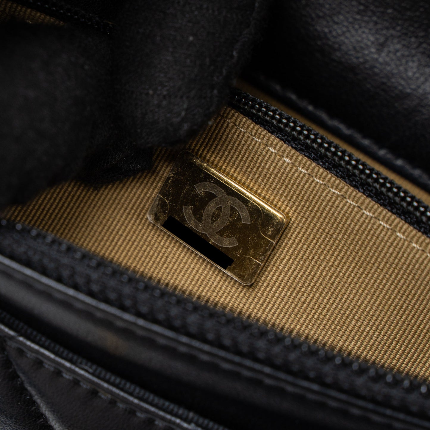 Chanel Pearl Crush Wallet On Chain Lambskin Black Brushed (Microchip)