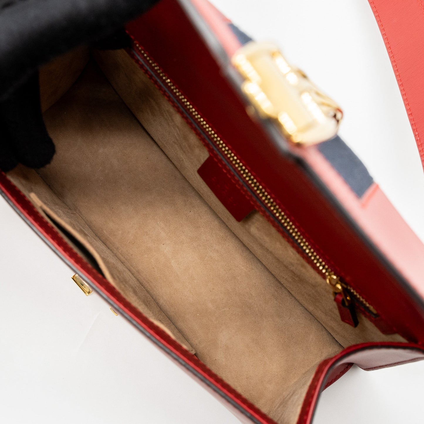 Gucci Small Sylvie Bag Calfskin Red