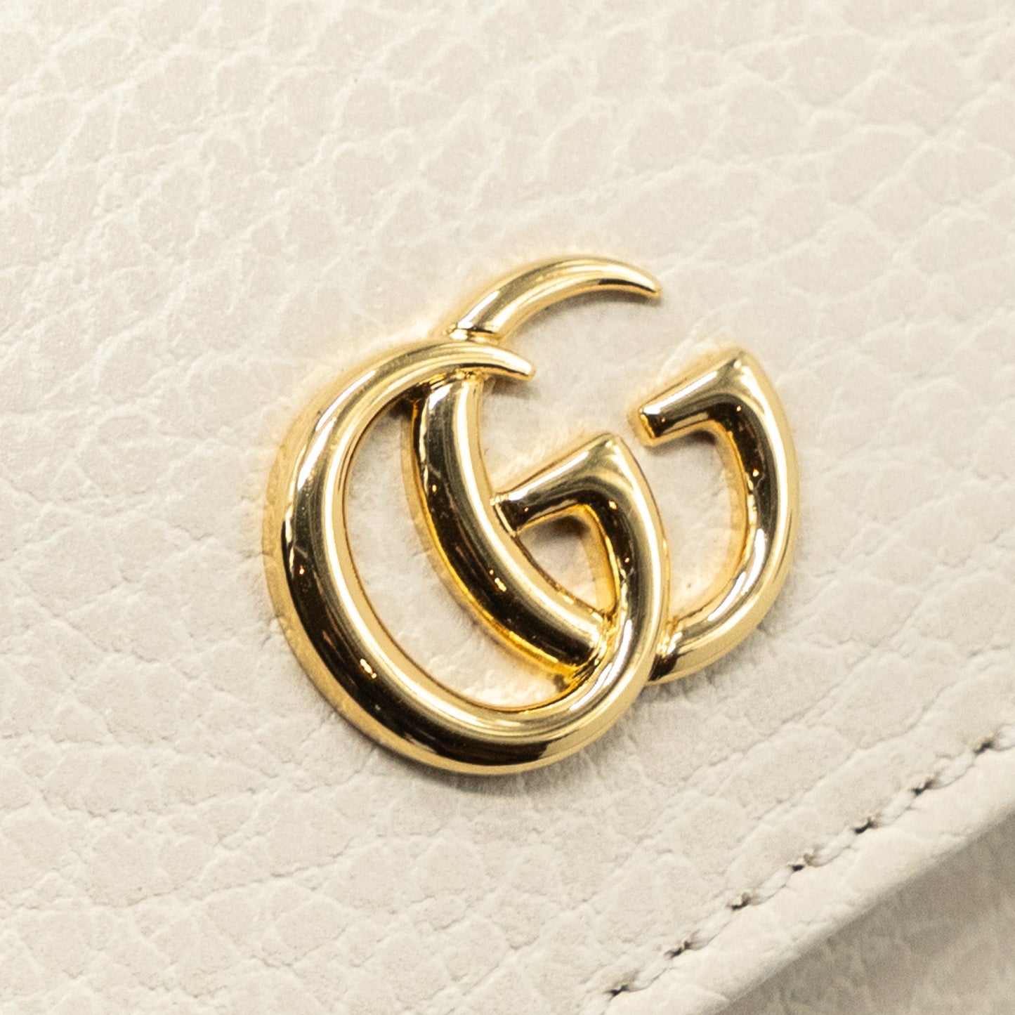 Gucci Ophidia Key Case Calfskin White
